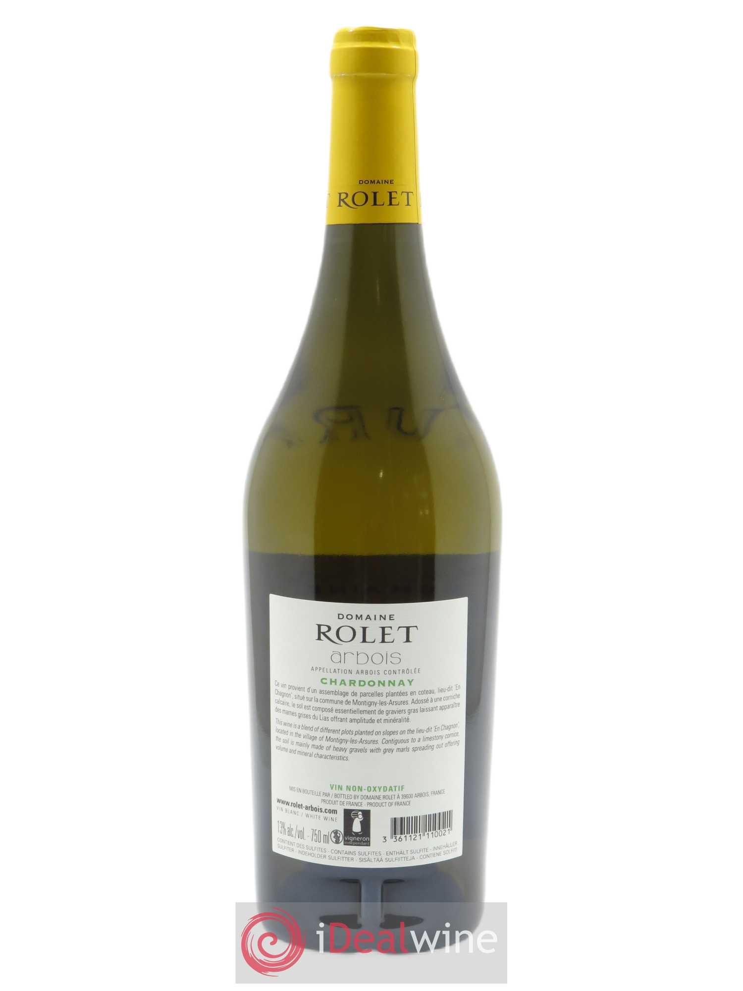 Arbois Chardonnay Domaine Rolet 2018 - Lot of 1 bottle - 1