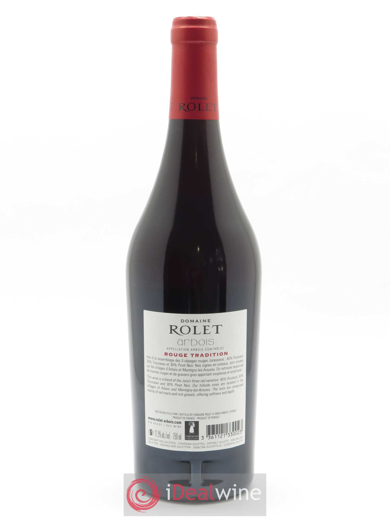 Arbois Tradition Domaine Rolet 2018 - Lot of 1 bottle - 1