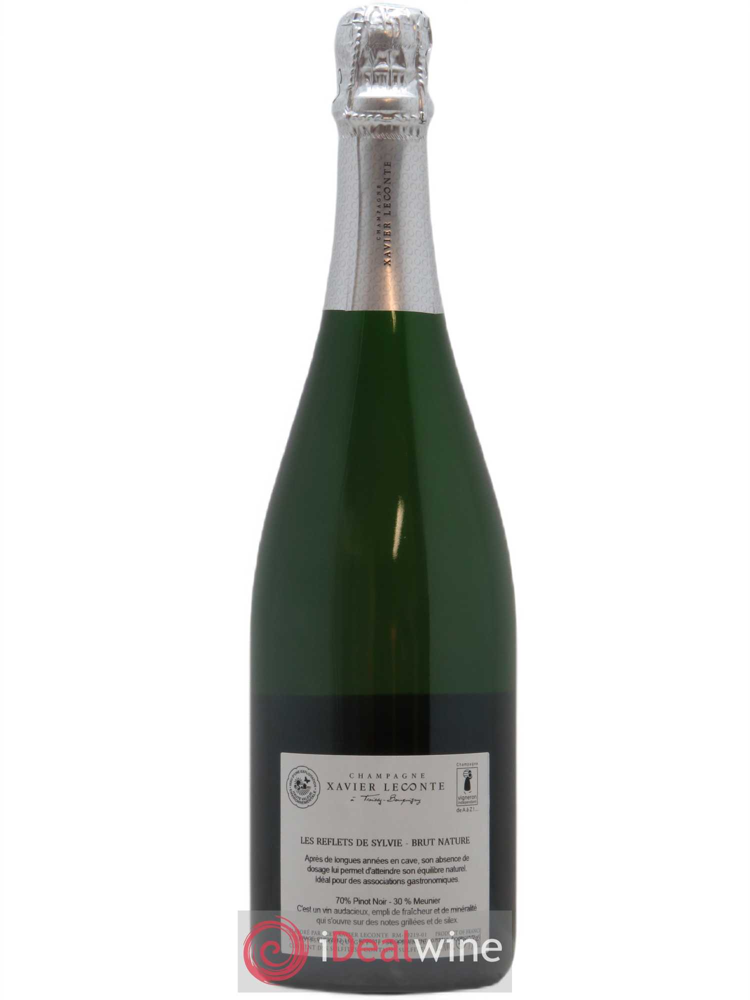 Les Reflets de Sylvie Brut Xavier Leconte - Lot de 1 bouteille - 1