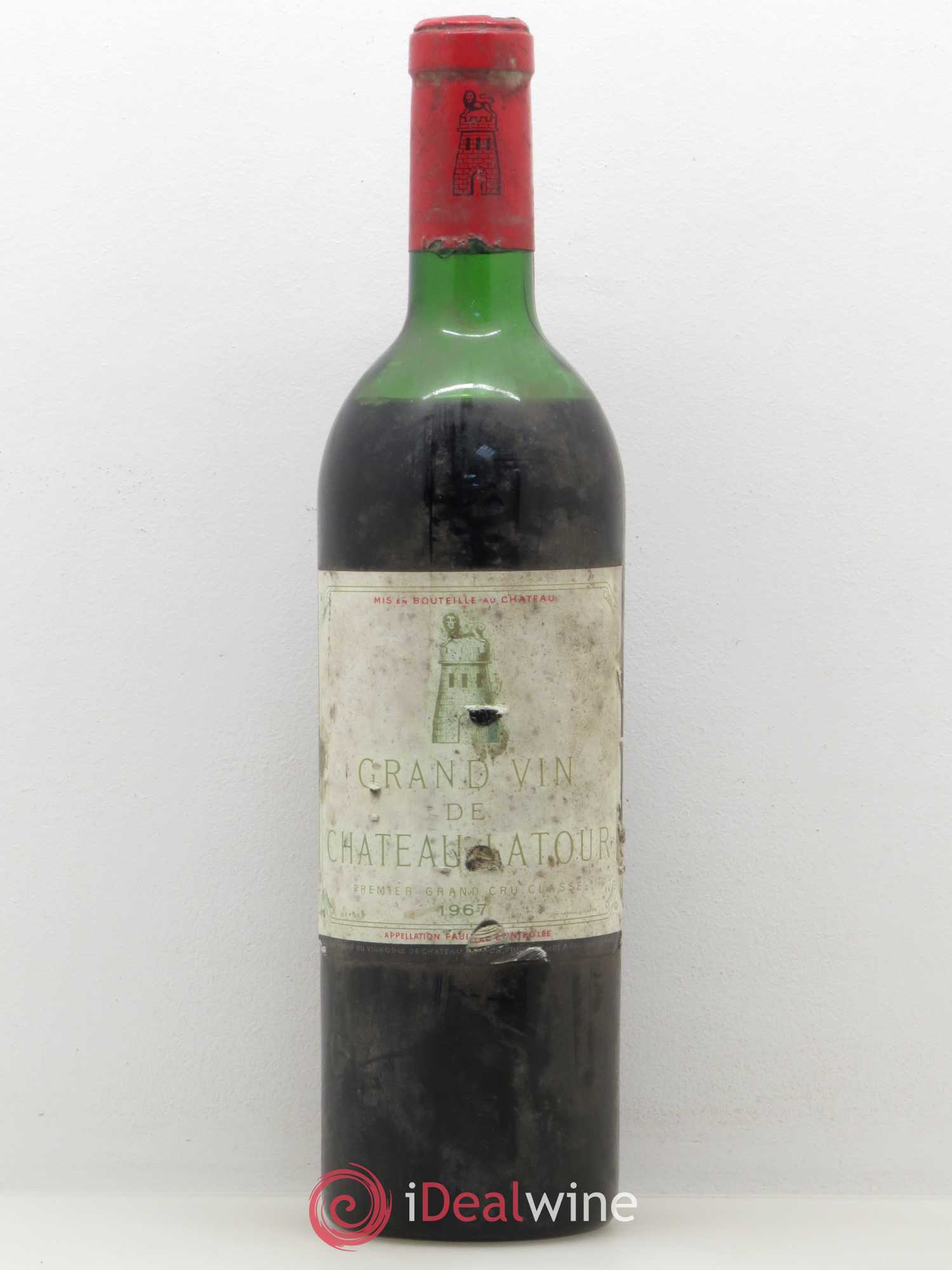 Château Latour 1er Grand Cru Classé 1967 - Lot de 1 bouteille - 0