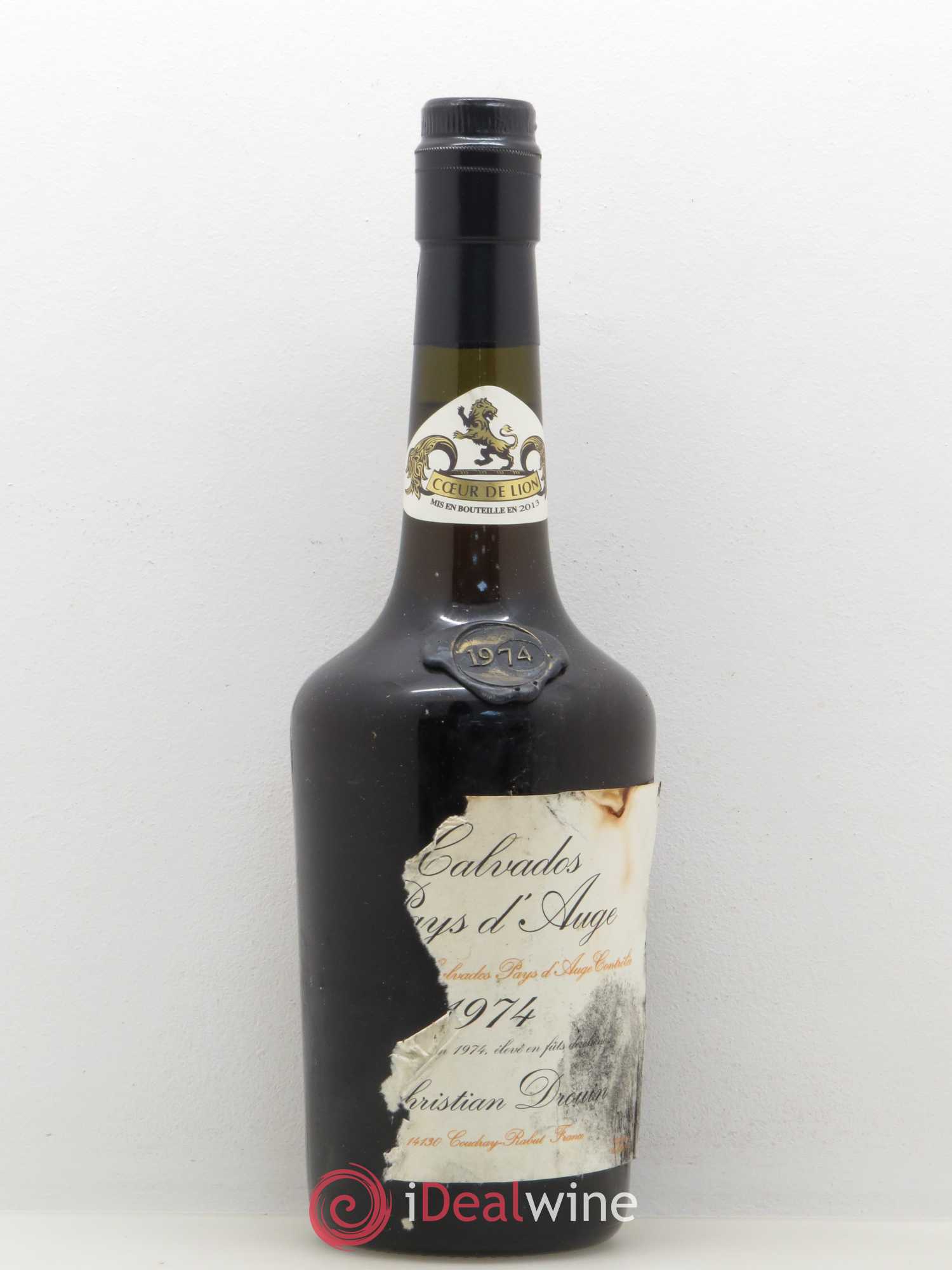Calvados Drouin 1974 - Posten von 1 Flasche - 0
