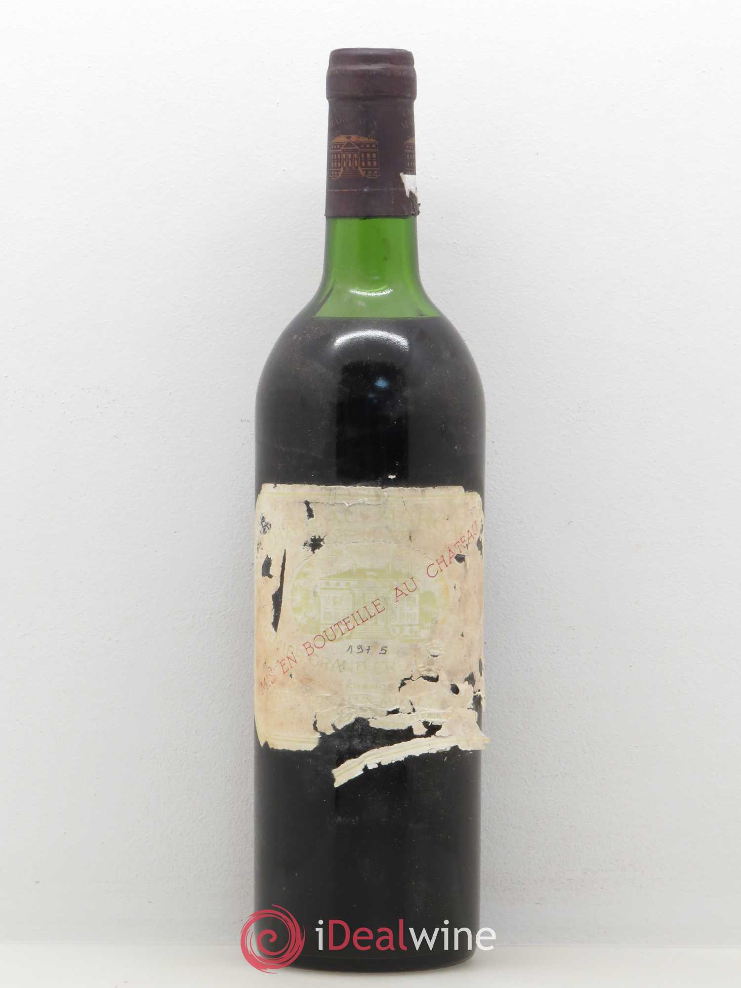Château Margaux 1er Grand Cru Classé 1975 - Lot de 1 bouteille - 0