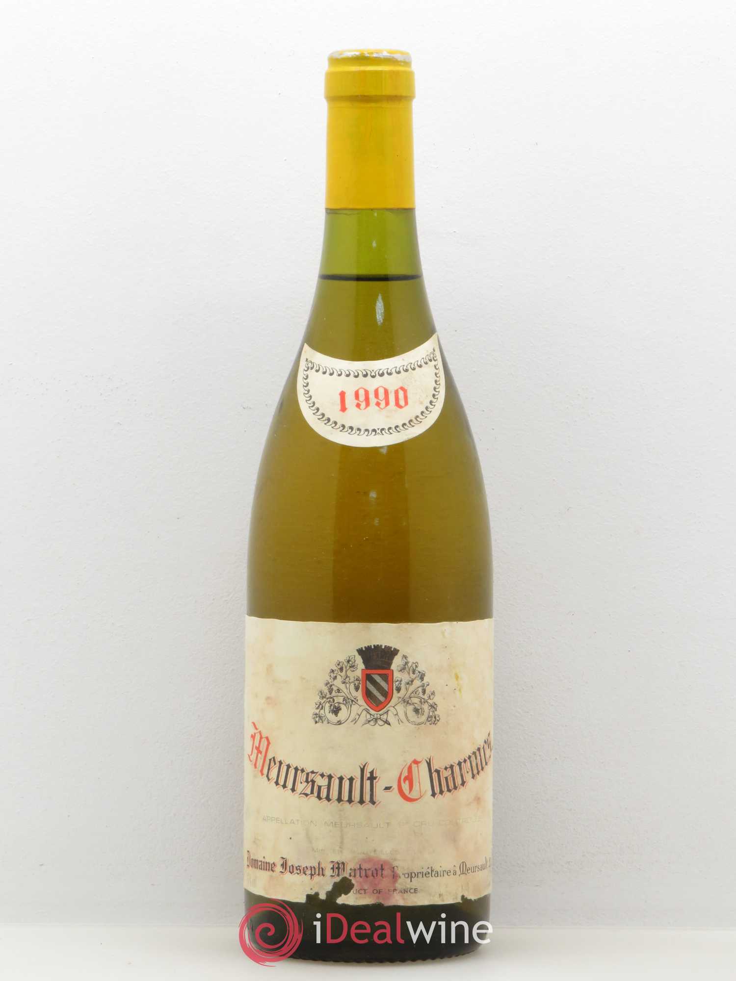 Meursault 1er Cru Charmes Joseph Matrot 1990 - Posten von 1 Flasche - 0