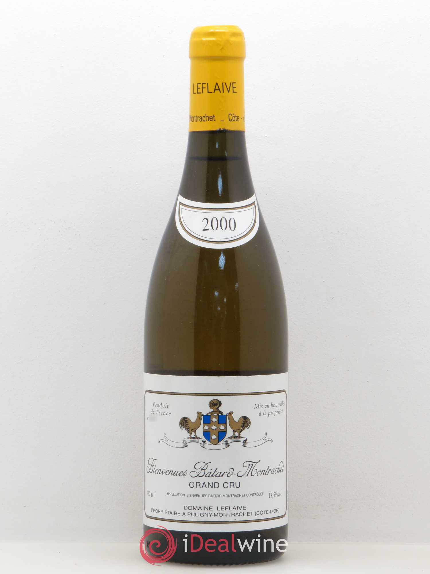 Bienvenues-Bâtard-Montrachet Grand Cru Leflaive (Domaine) 2000 - Lot de 1 bouteille - 0