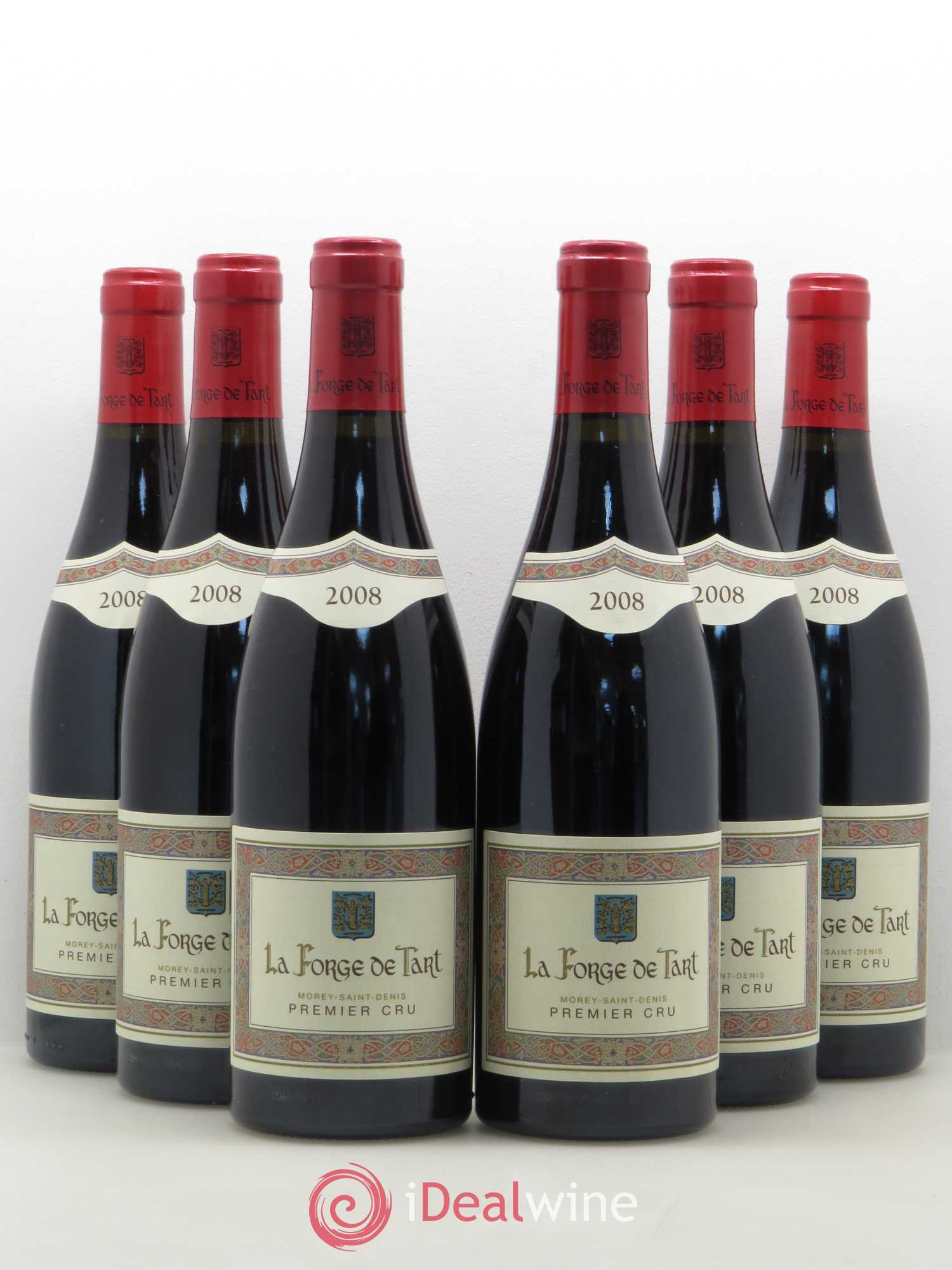 Morey-Saint-Denis 1er Cru La Forge de Tart Clos de Tart 2008 - Lot de 6 bouteilles - 0
