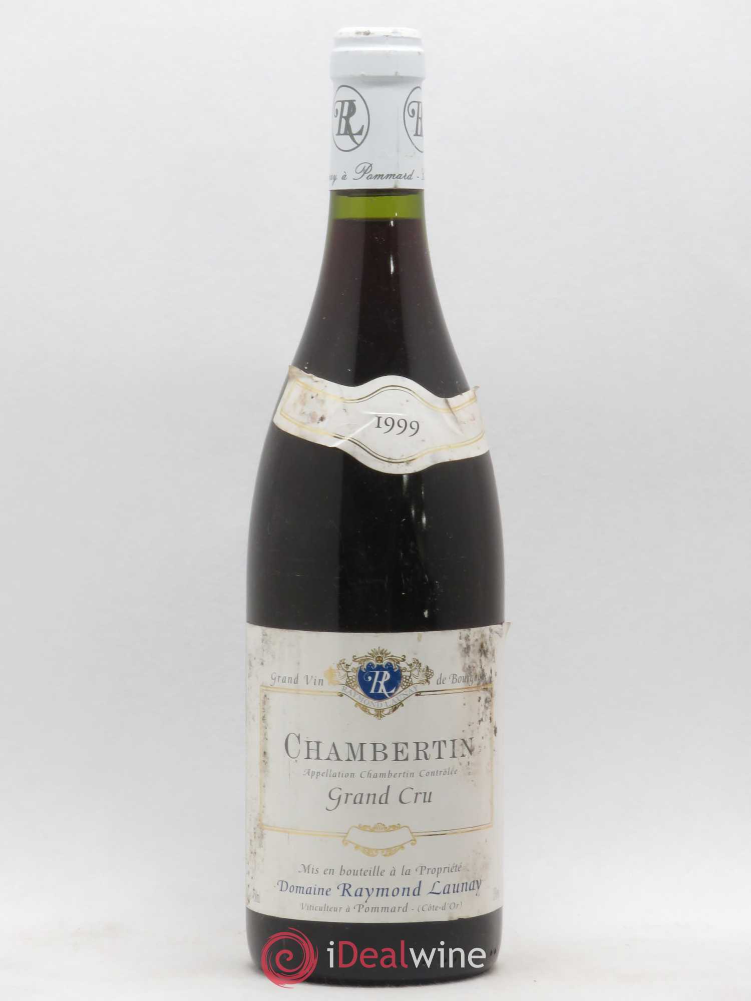 Chambertin Grand Cru Raymond Launay 1999 - Lot de 1 bouteille - 0