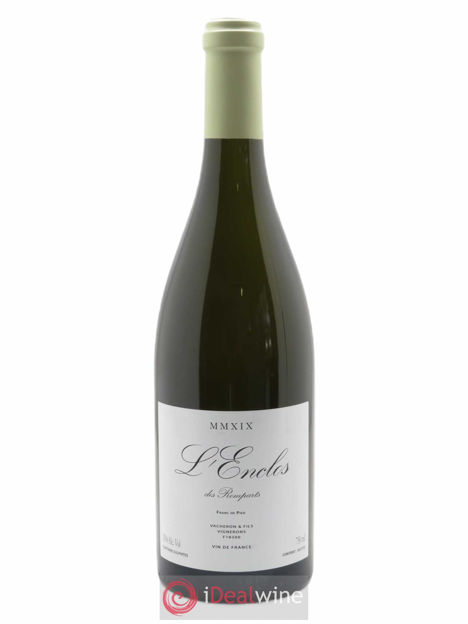 Sancerre L'Enclos Des Remparts Franc de Pied Domaine Vacheron et Fils 2019 - Lot de 1 bouteille - 0