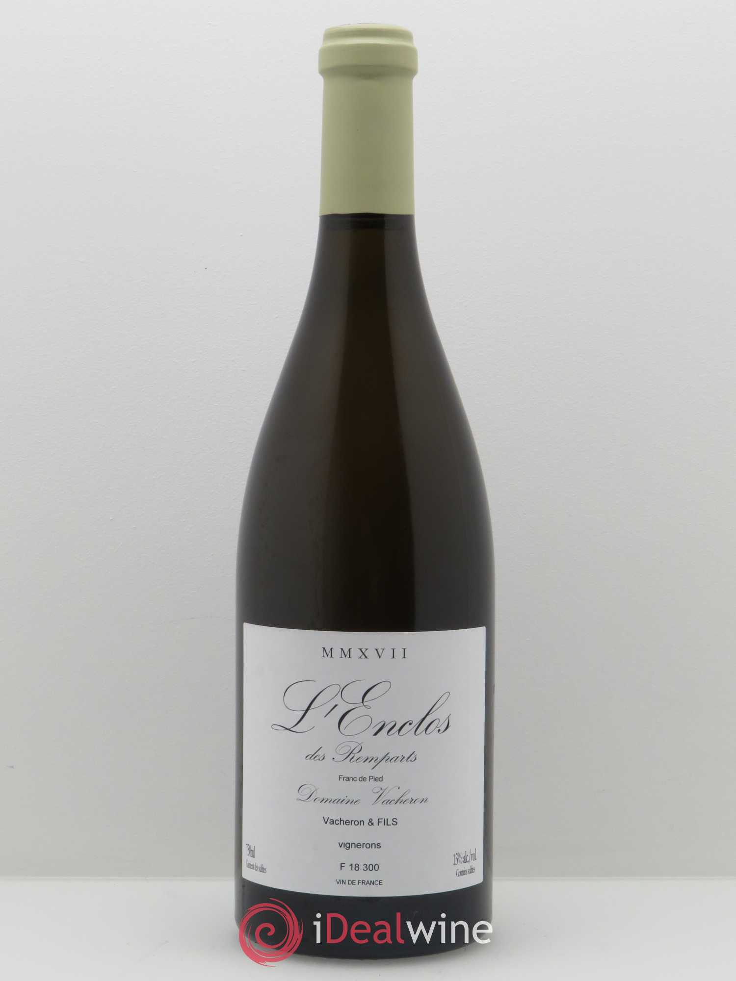 Sancerre L'Enclos Des Remparts Franc de Pied Domaine Vacheron et Fils 2017 - Lot de 1 bouteille - 0