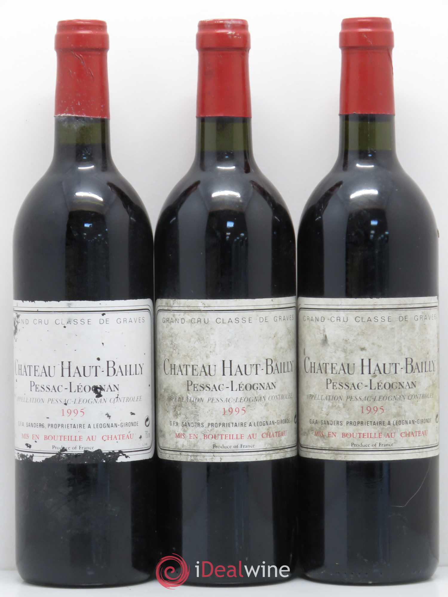 Château Haut-Bailly Cru Classé de Graves 1995 - Lot de 6 bouteilles - 2