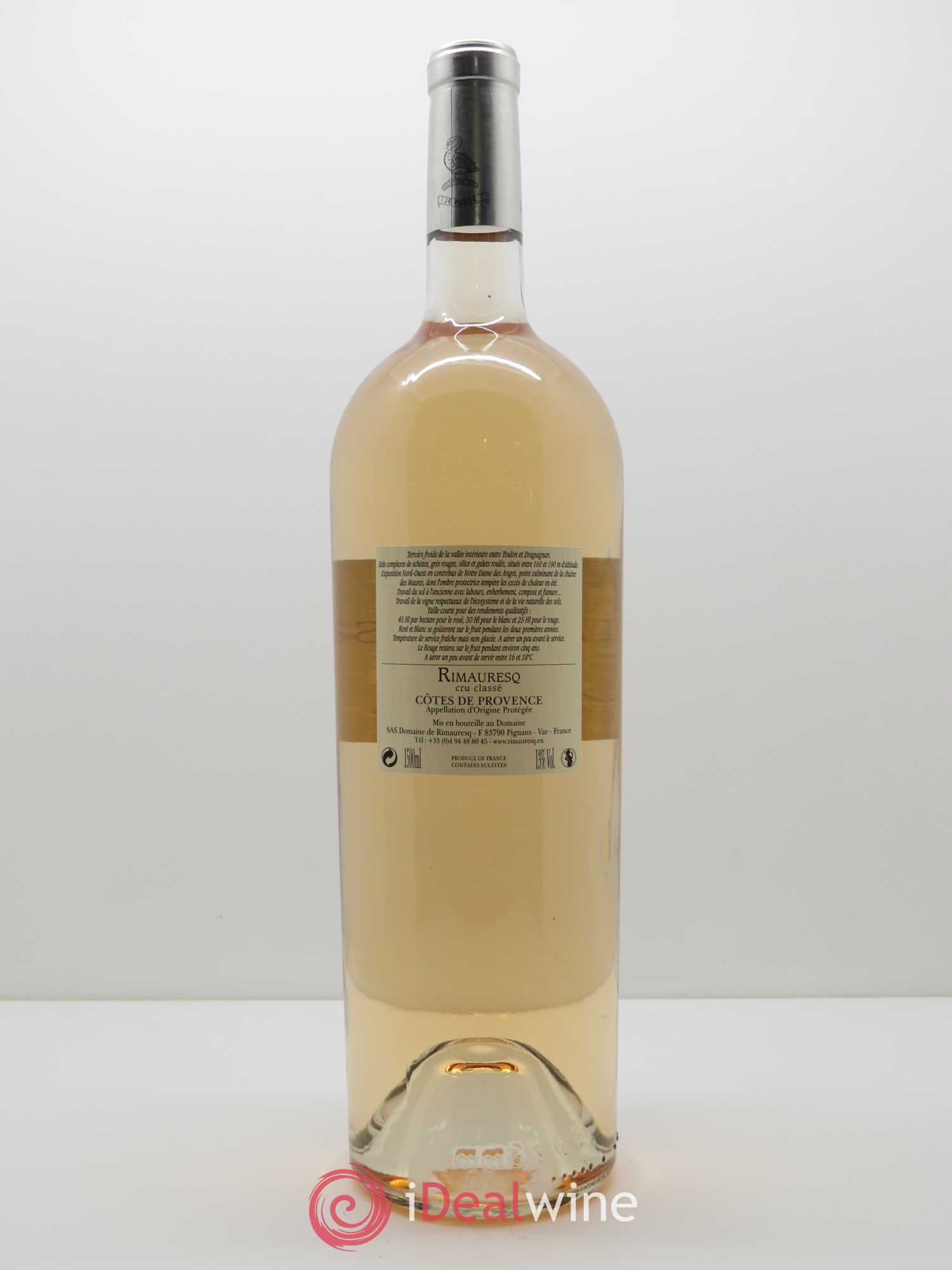 Côtes de Provence Rimauresq Cru Classé 2018 - Posten von 1 Magnum - 1