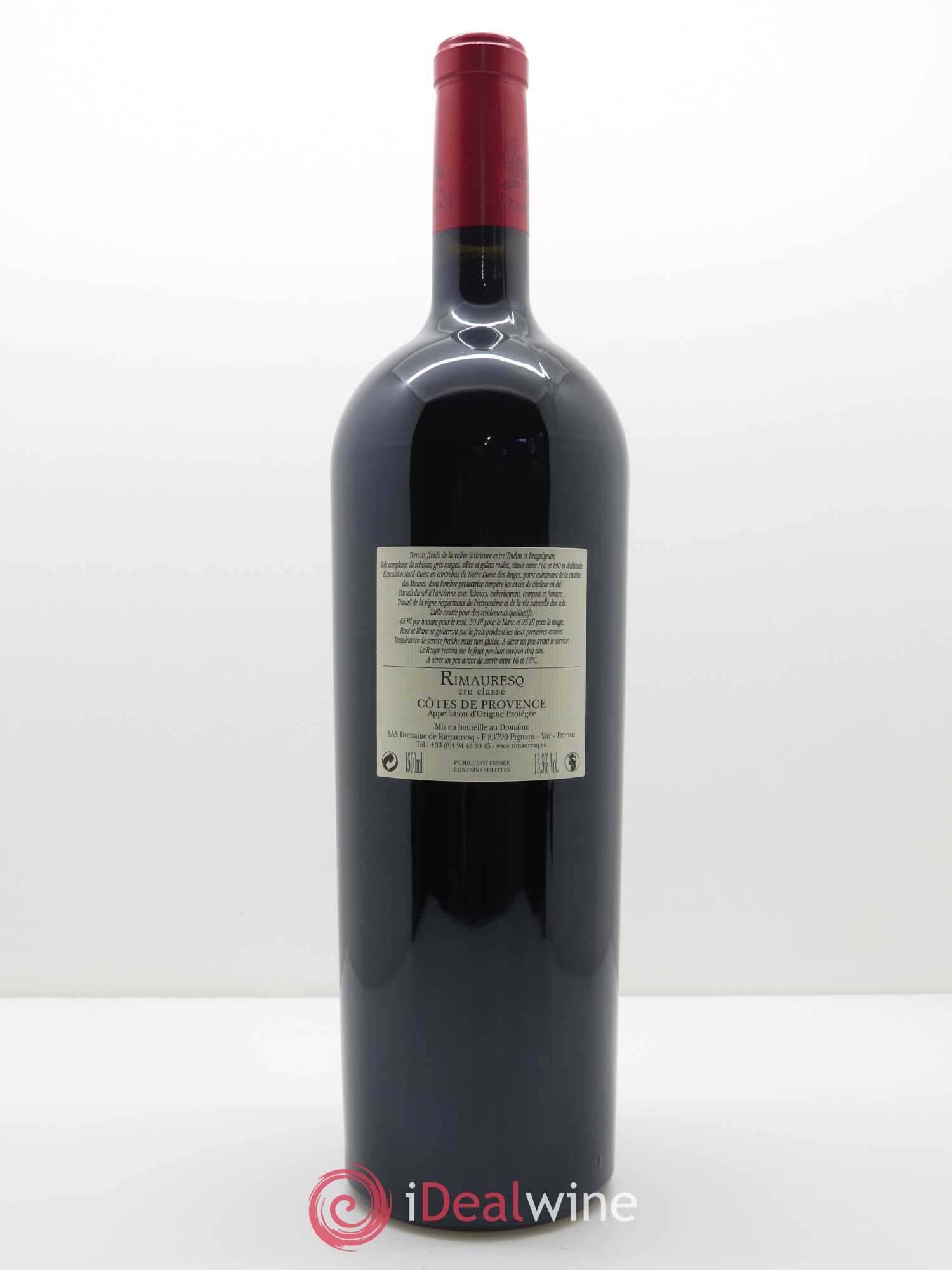 Côtes de Provence Rimauresq Cru Classé Classique de Rimauresq 2016 - Lot de 1 magnum - 1