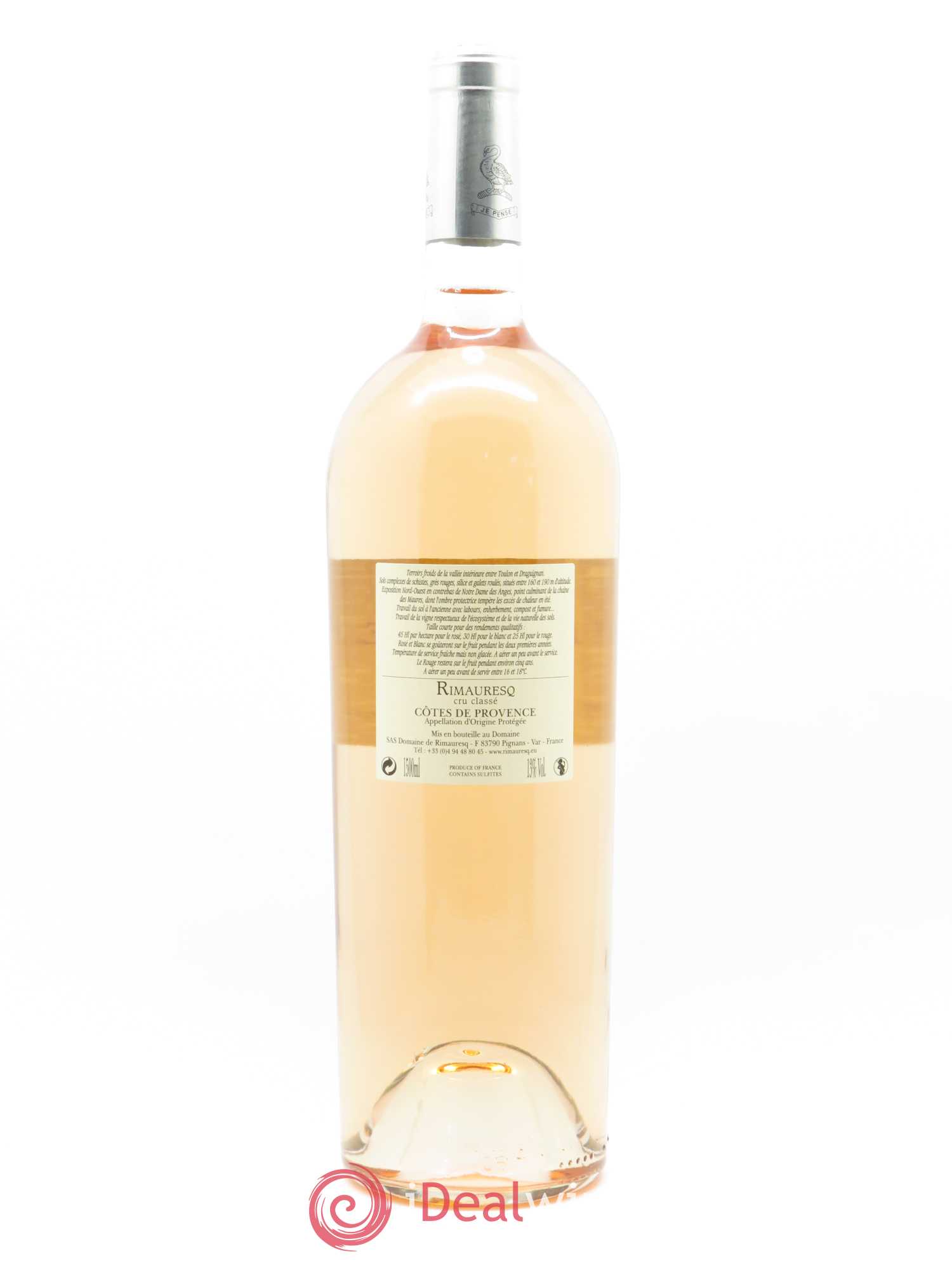 Côtes de Provence Rimauresq Cru Classé 2019 - Posten von 1 Magnum - 1