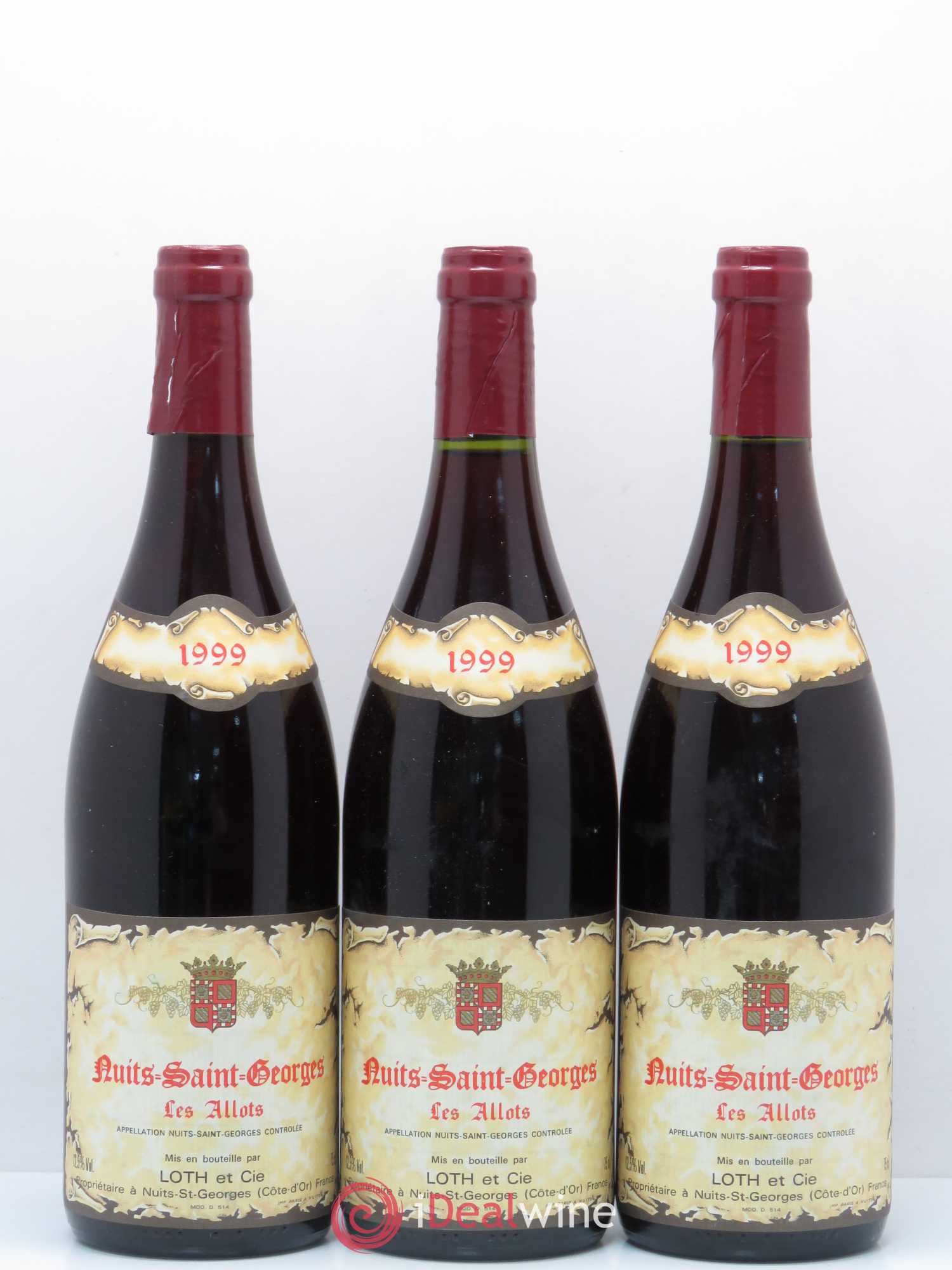 Nuits-Saint-Georges 1er Cru Aux Allots Domaine Loth & Fils 1999 - Lotto di 6 bottiglie - 2