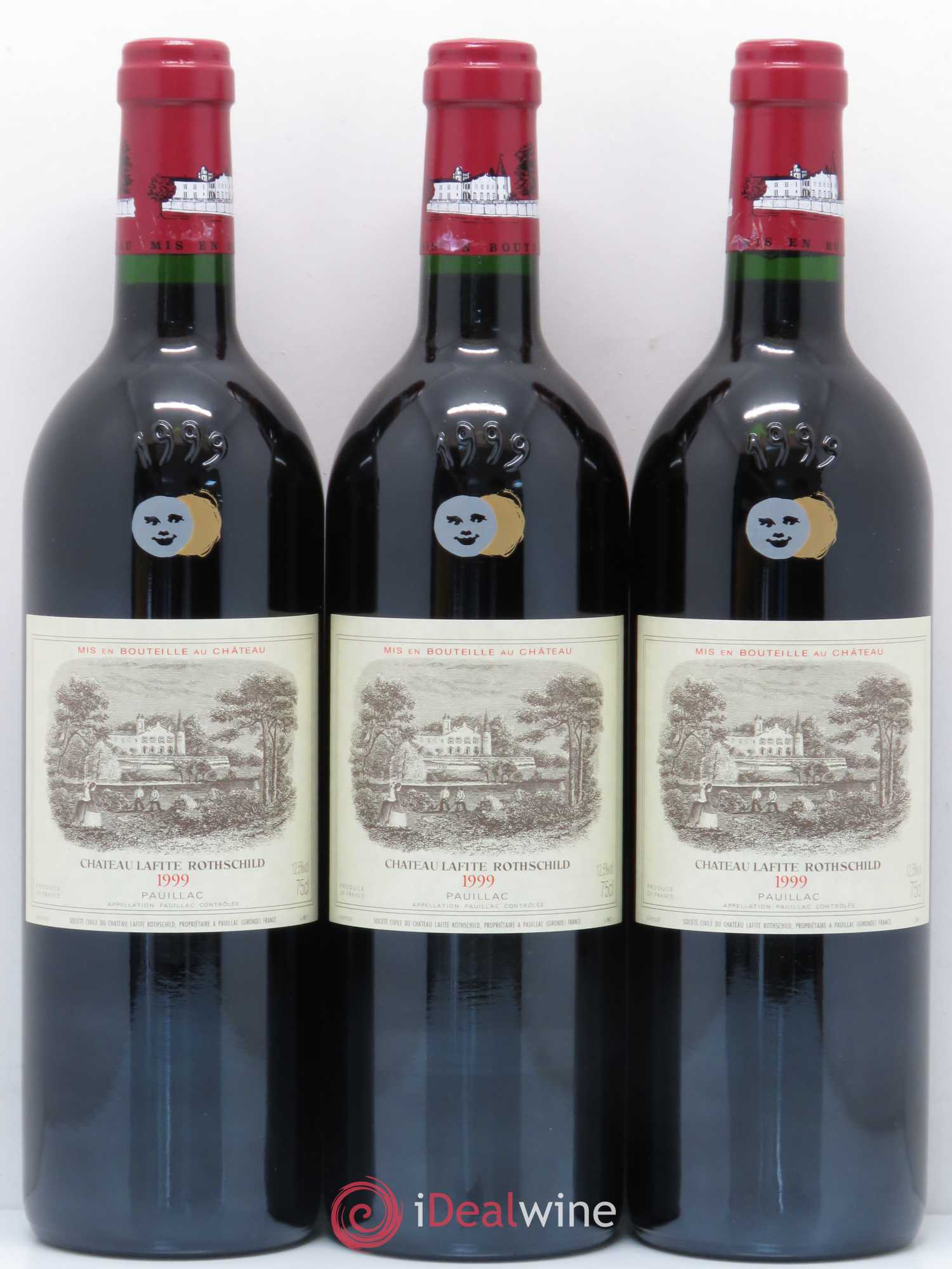 Château Lafite Rothschild 1er Grand Cru Classé 1999 - Lot de 6 bouteilles - 1