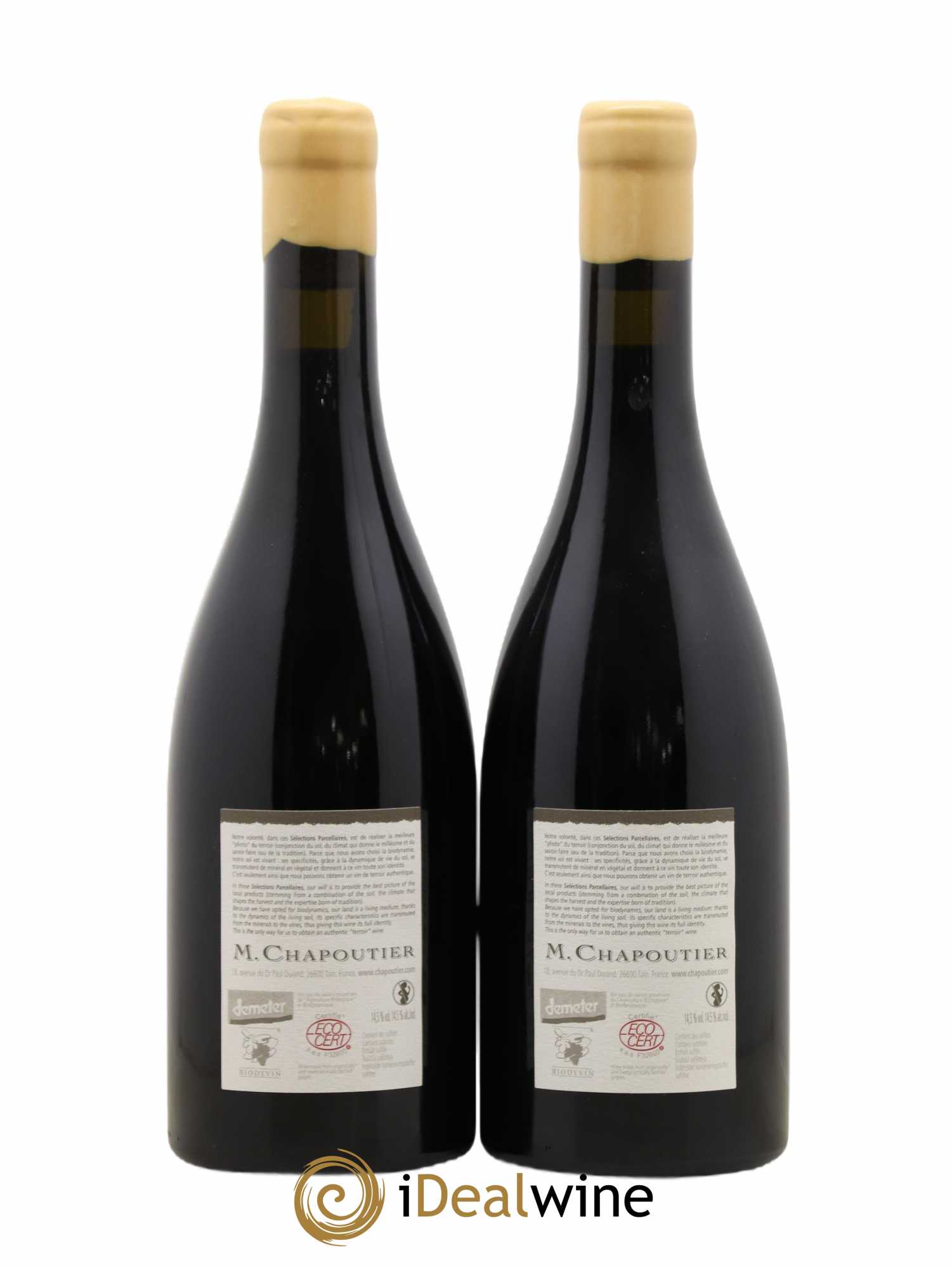 Hermitage Ermitage Le Méal Chapoutier 2006 - Lot de 2 bouteilles - 1