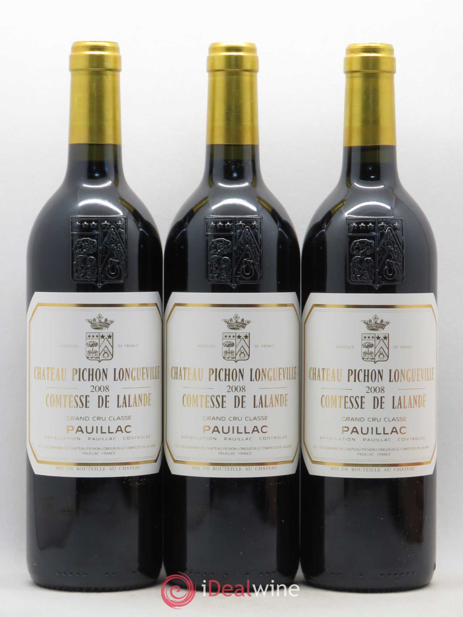 Château Pichon Longueville Comtesse de Lalande 2ème Grand Cru Classé 2008 - Lot de 12 bouteilles - 4