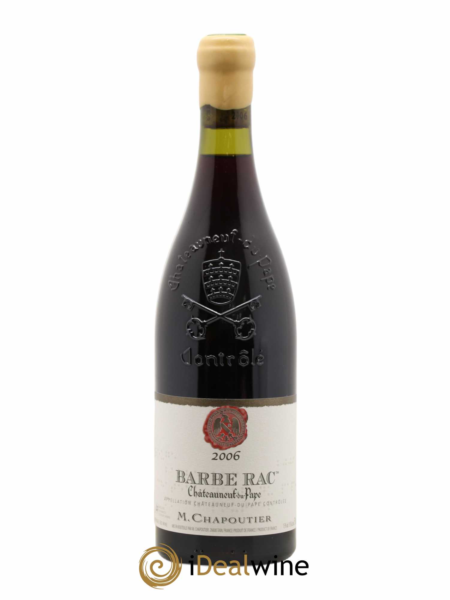 Châteauneuf-du-Pape Barbe Rac Chapoutier 2006 - Lot de 1 bouteille - 0