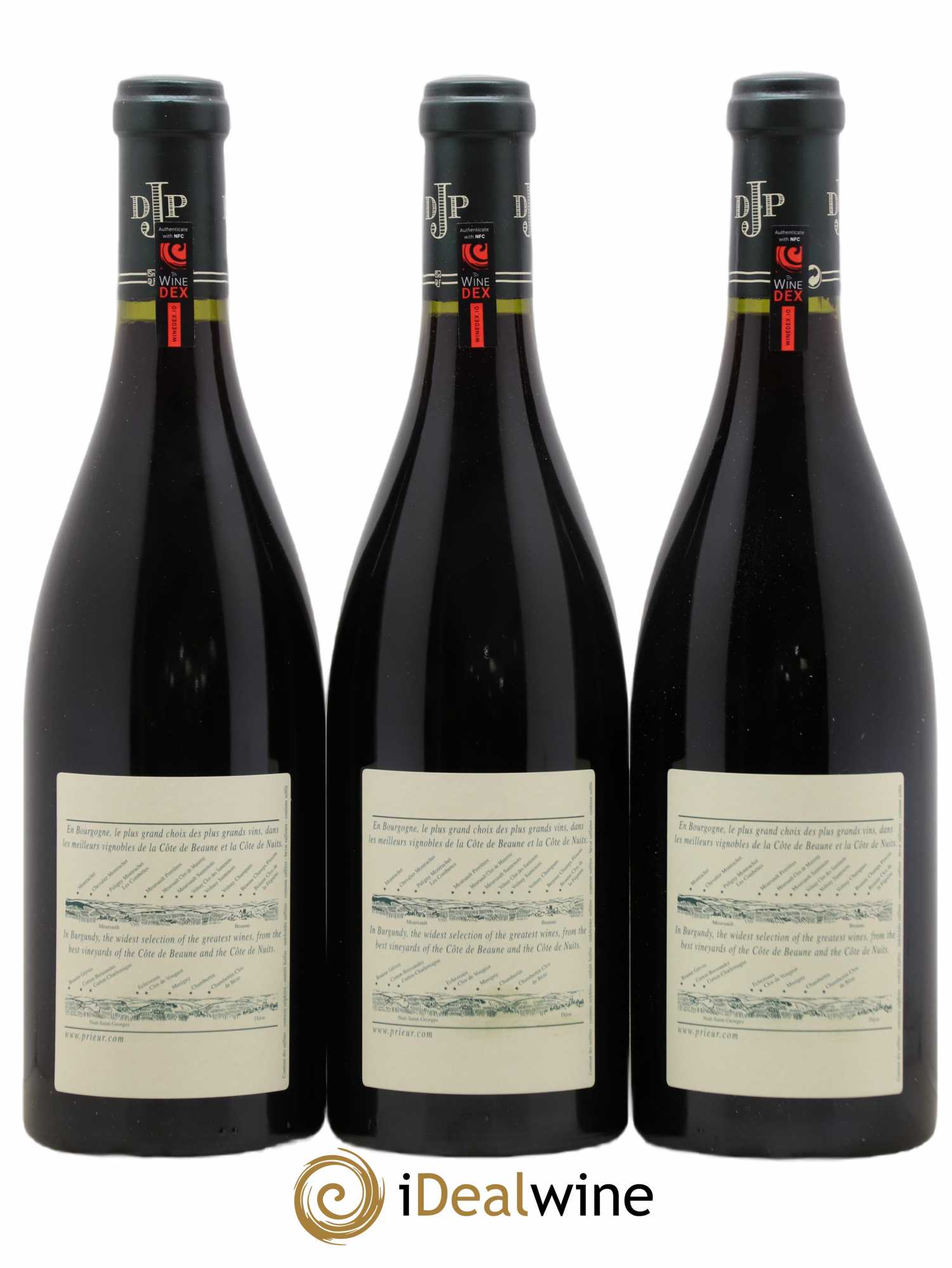 Chambertin Grand Cru Jacques Prieur (Domaine) 2005 - Lot de 3 bouteilles - 1