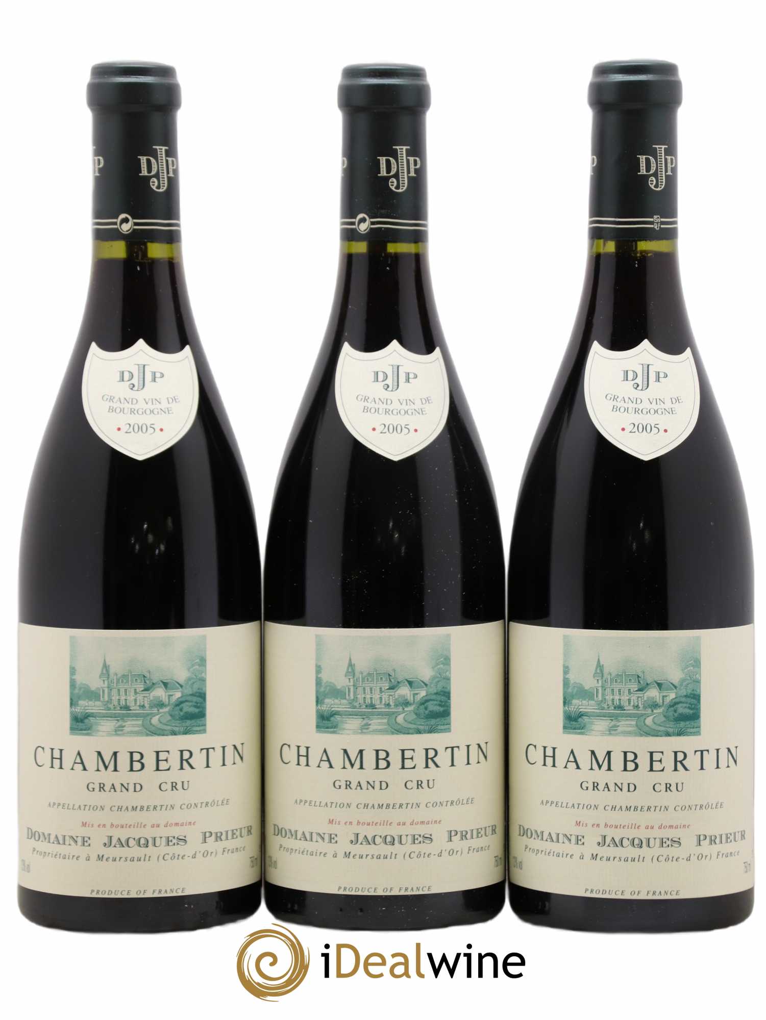 Chambertin Grand Cru Jacques Prieur (Domaine) 2005 - Lot de 3 bouteilles - 0