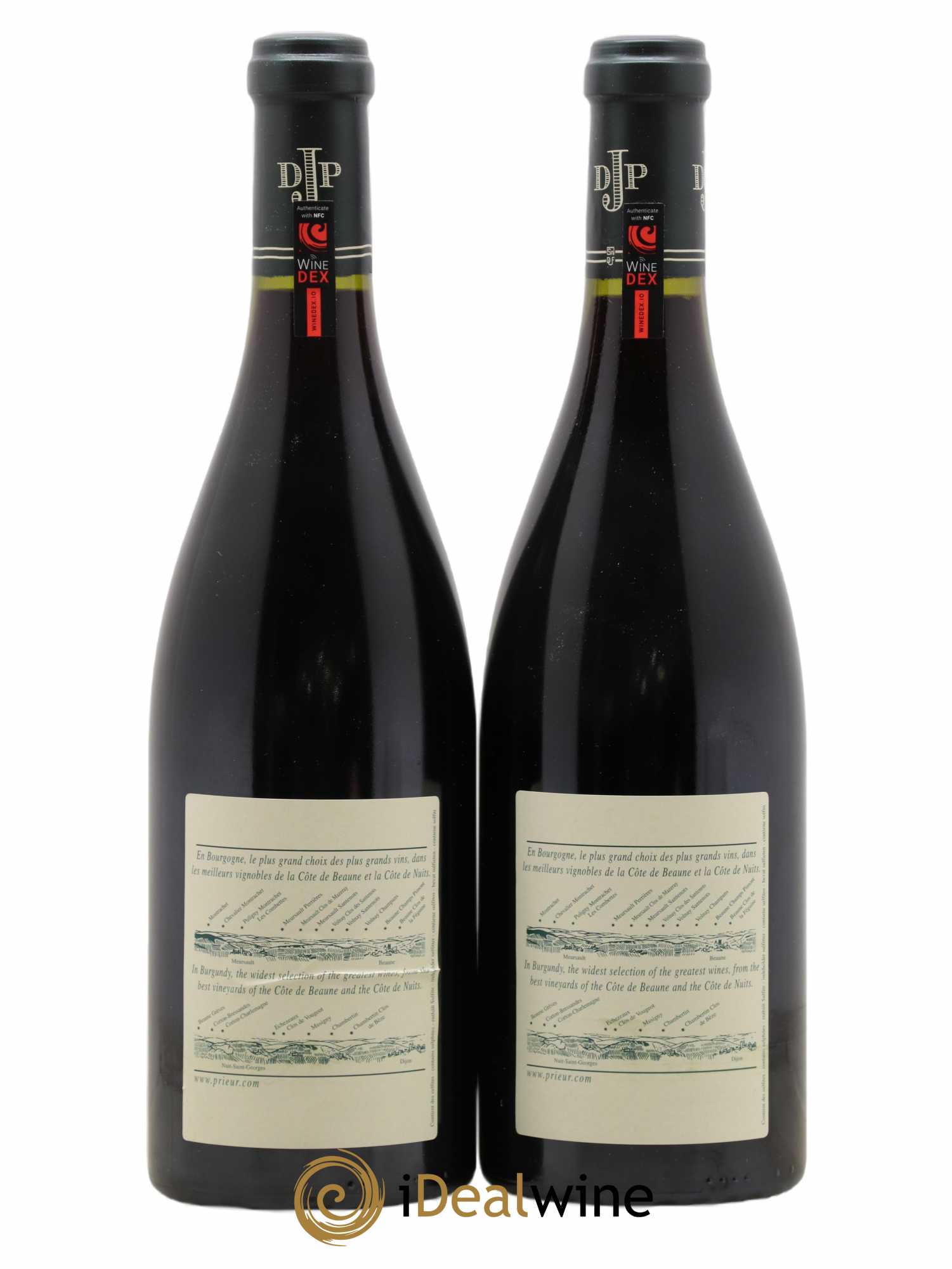 Chambertin Grand Cru Jacques Prieur (Domaine) 2005 - Lot de 2 bouteilles - 1