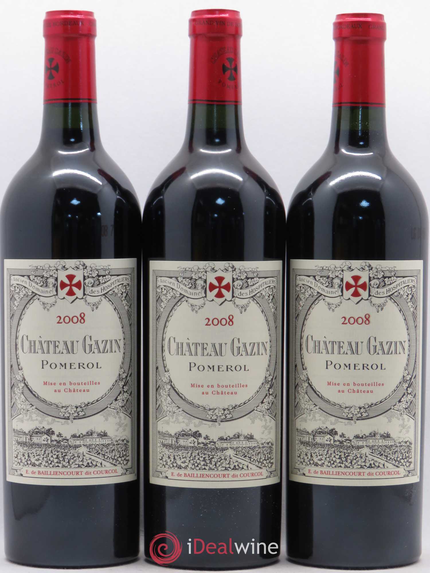 Château Gazin 2008 - Lot de 12 bouteilles - 1