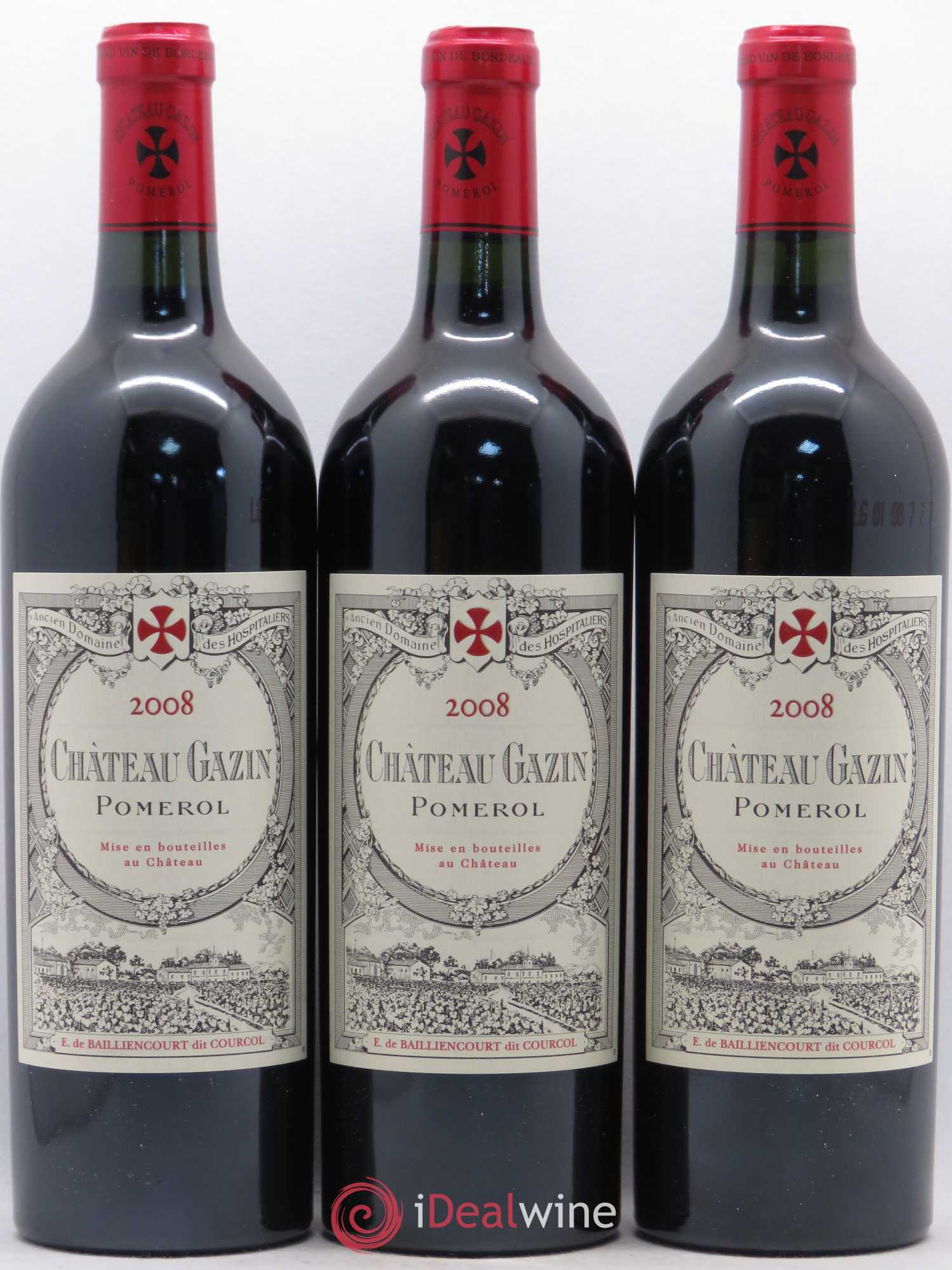 Château Gazin 2008 - Lot de 12 bouteilles - 2