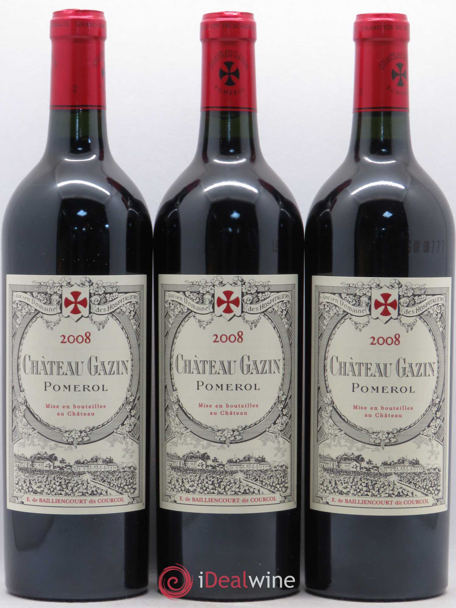 Château Gazin 2008 - Lot de 12 bouteilles - 4