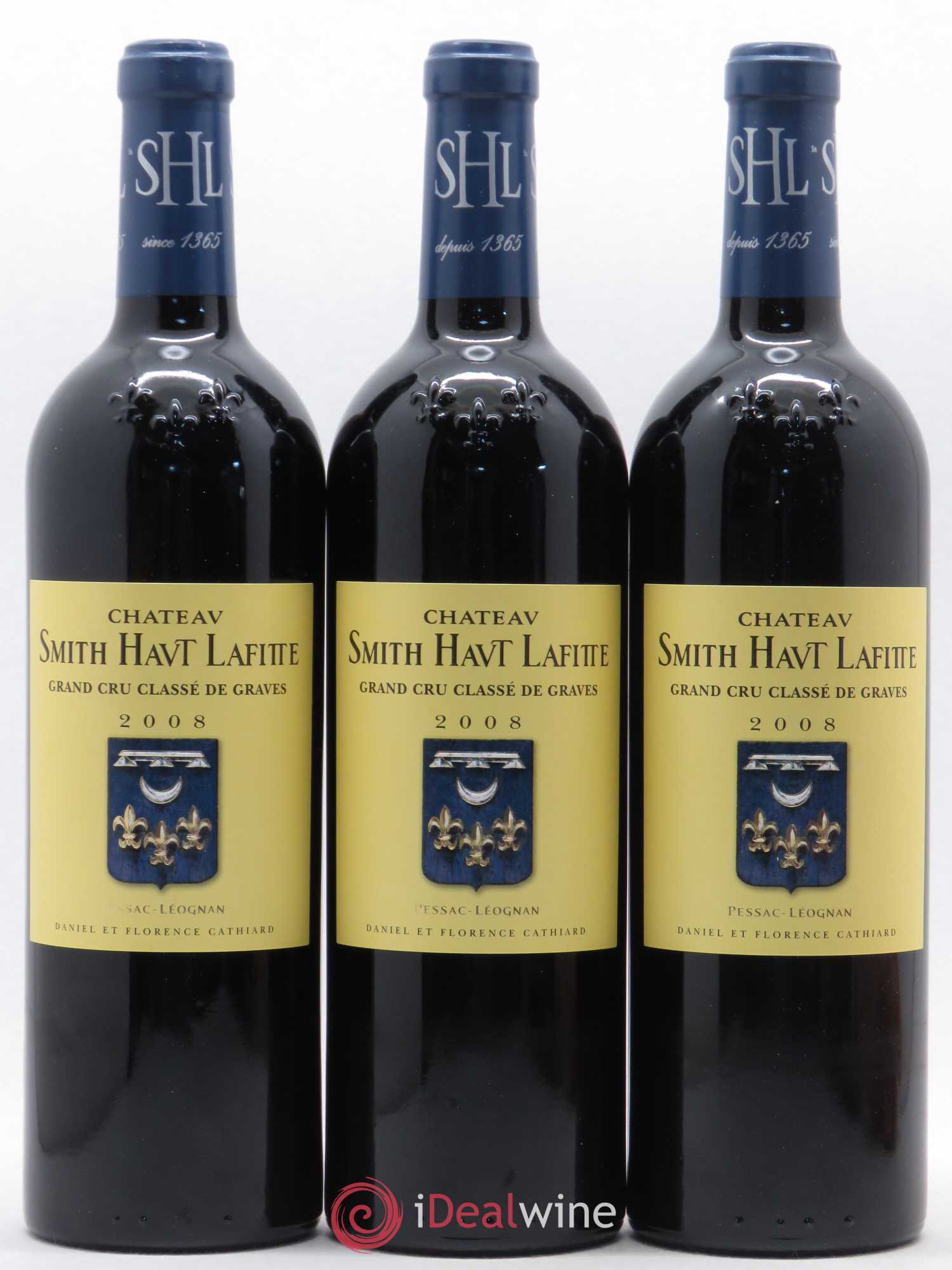 Château Smith Haut Lafitte Cru Classé de Graves 2008 - Lot de 12 bouteilles - 1