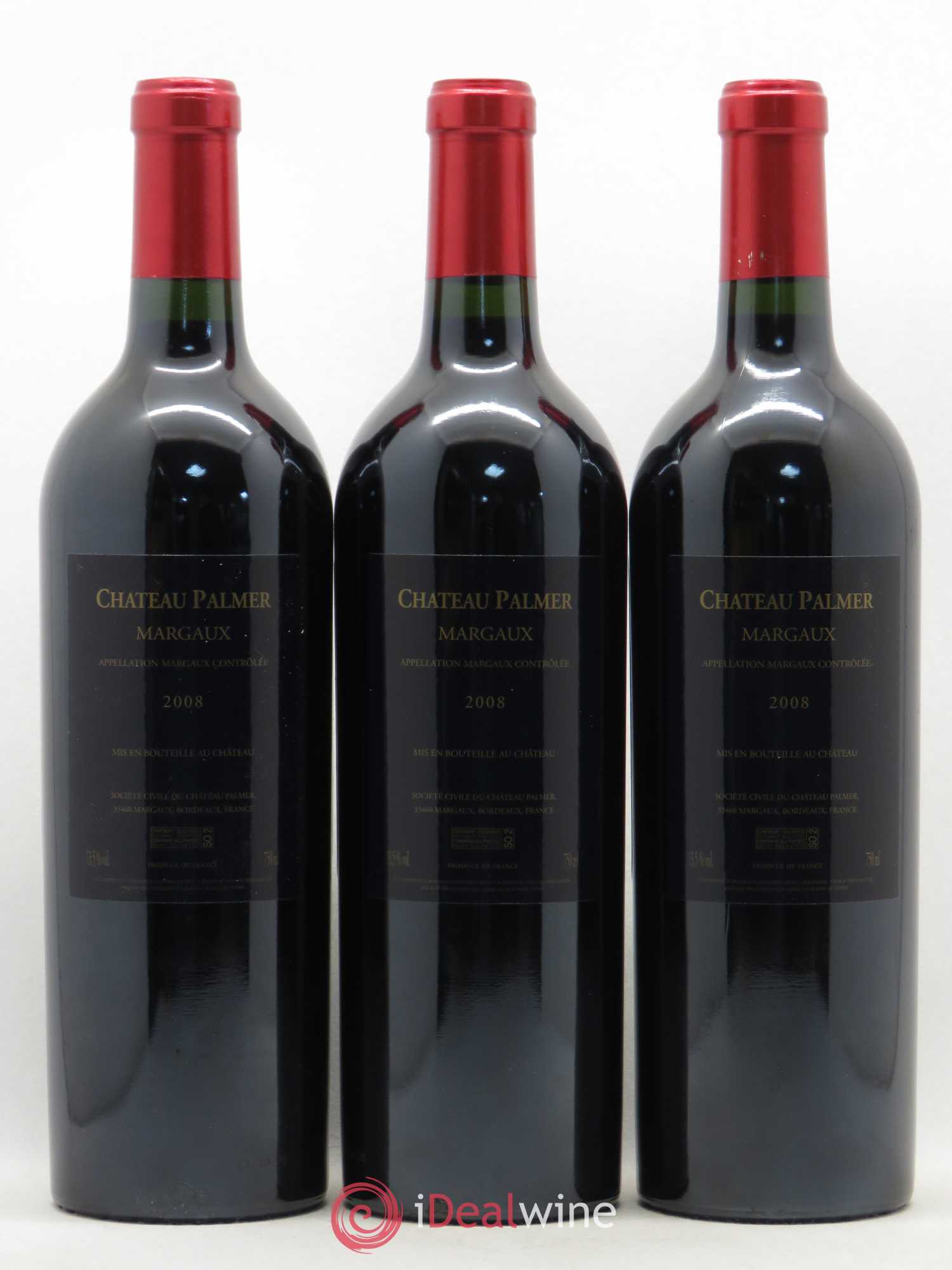 Château Palmer 3ème Grand Cru Classé 2008 - Lot de 12 bouteilles - 2