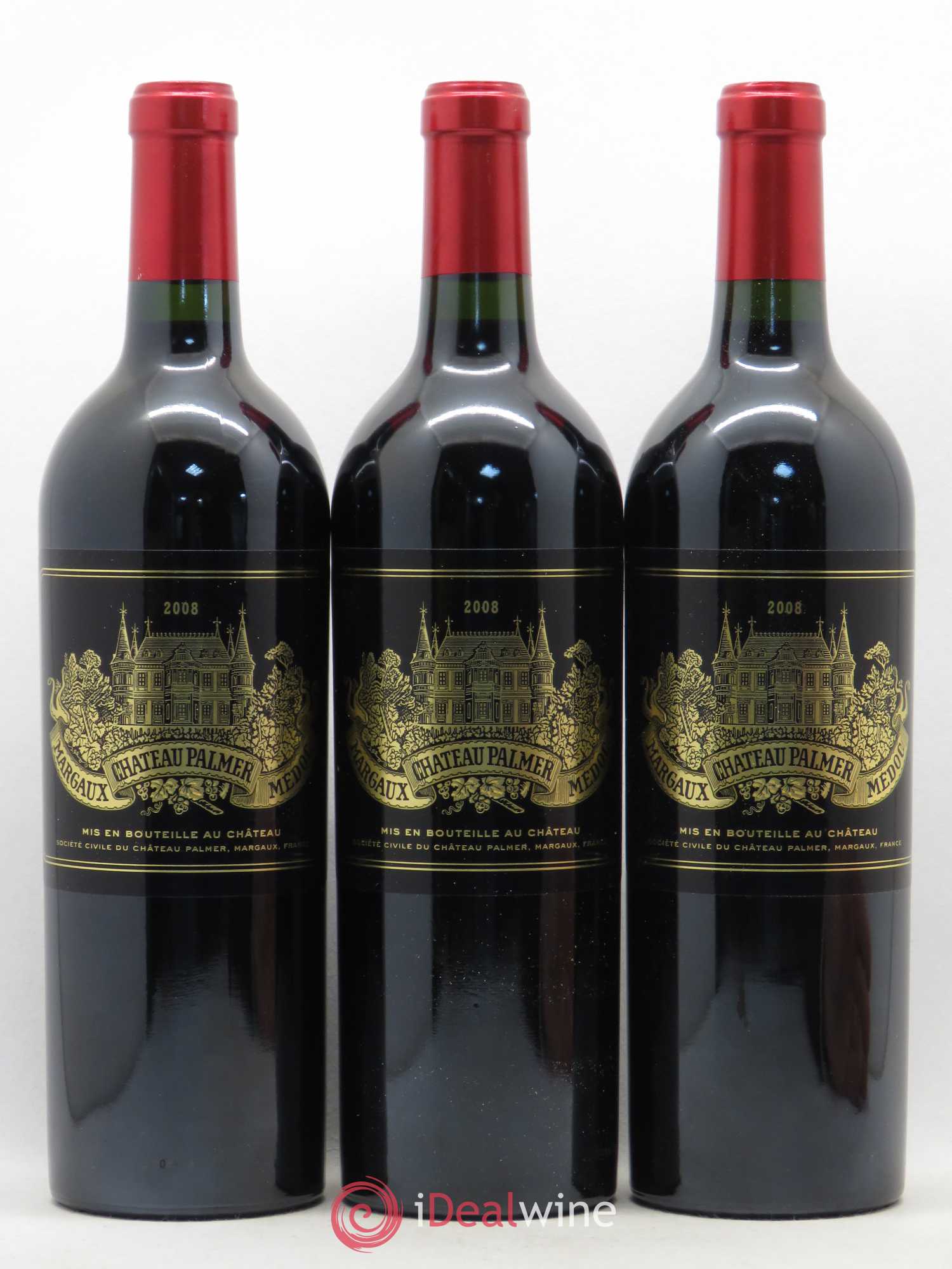 Château Palmer 3ème Grand Cru Classé 2008 - Lot de 12 bouteilles - 3