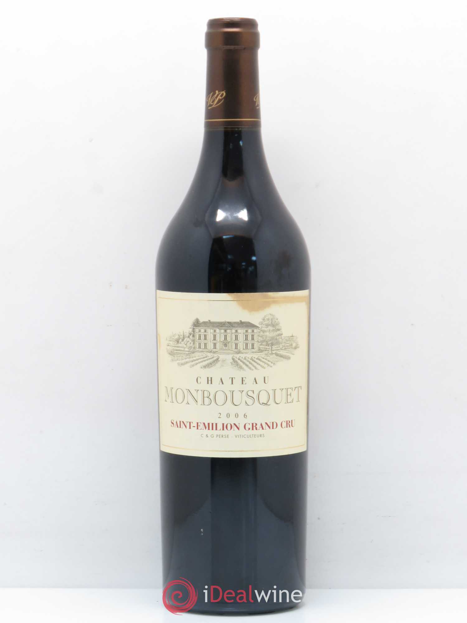 Château Monbousquet Grand Cru Classé 2006 - Lot de 1 bouteille - 0