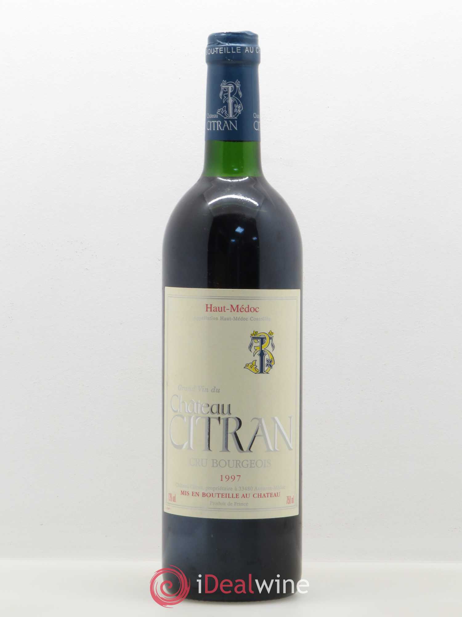 Château Citran Cru Bourgeois 1997 - Lot de 1 bouteille - 0