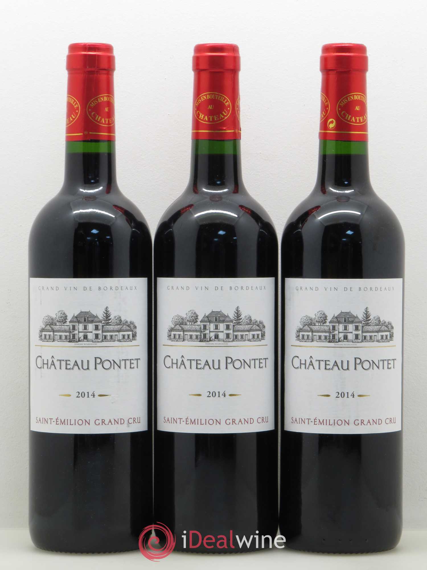 Saint-Émilion Château Pontet (sans prix de réserve) 2014 - Posten von 5 Flaschen - 1