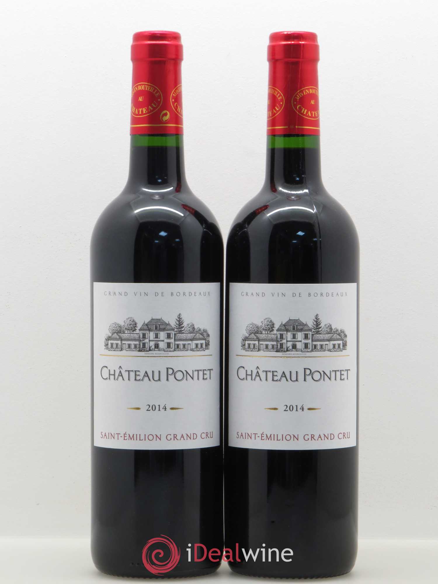 Saint-Émilion Château Pontet (sans prix de réserve) 2014 - Posten von 5 Flaschen - 2