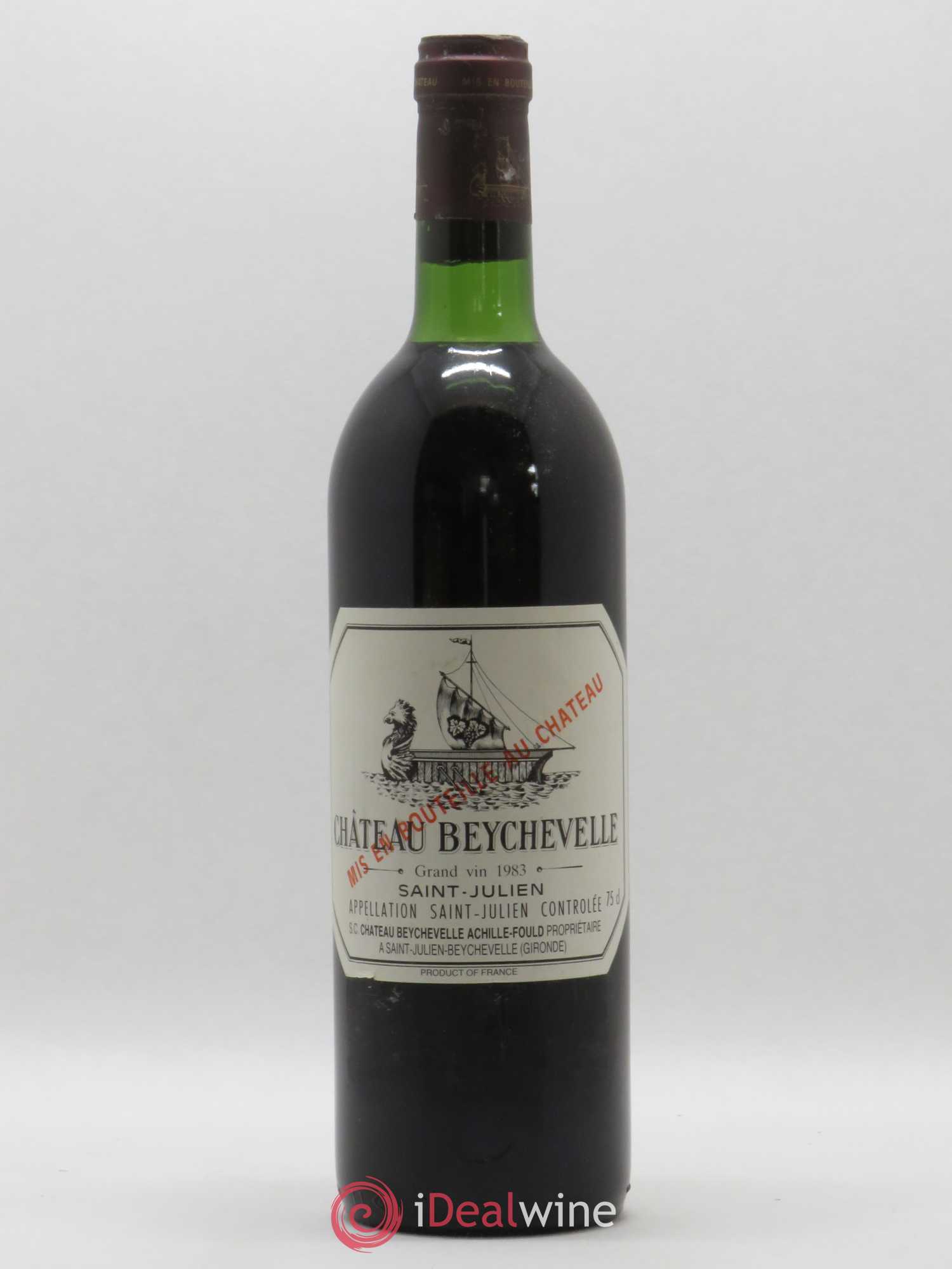 Château Beychevelle 4ème Grand Cru Classé 1983 - Lot de 1 bouteille - 0