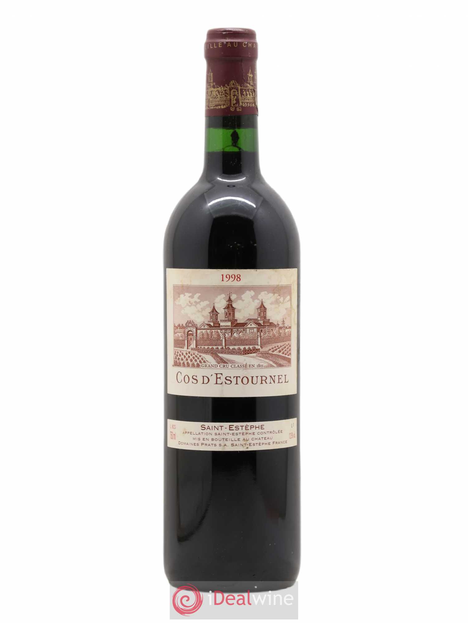 Cos d'Estournel 2ème Grand Cru Classé 1998 - Lot de 1 bouteille - 0