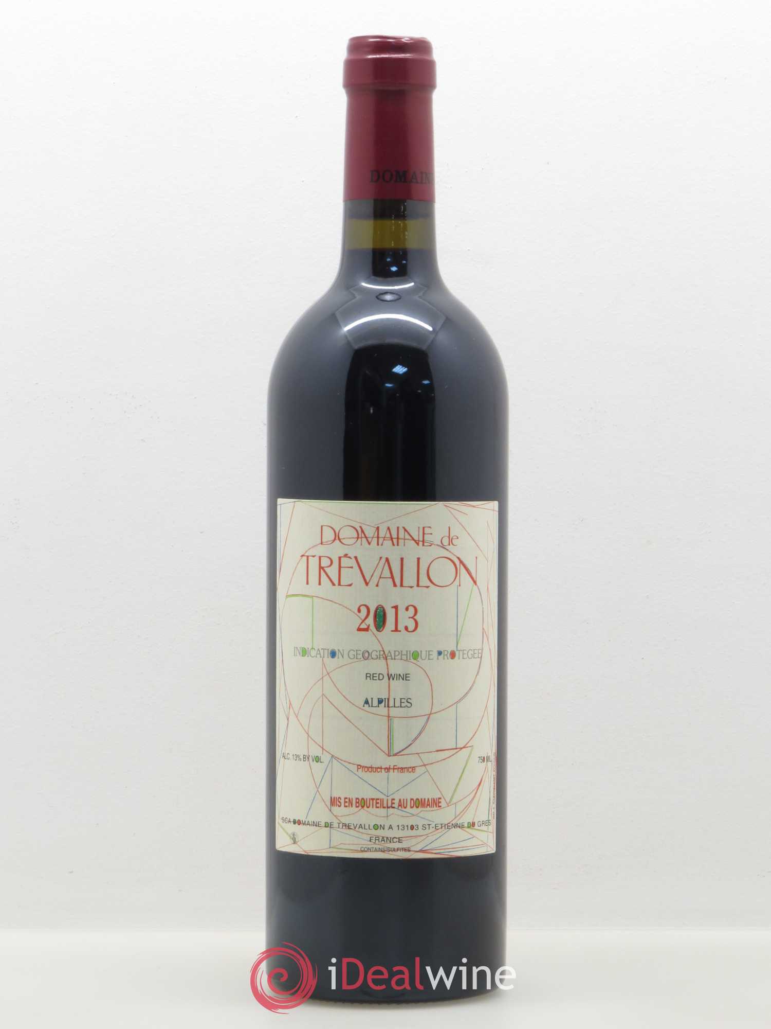 Alpilles Trévallon (Domaine de) Eloi Dürrbach 2013 - Lot de 1 bouteille - 0