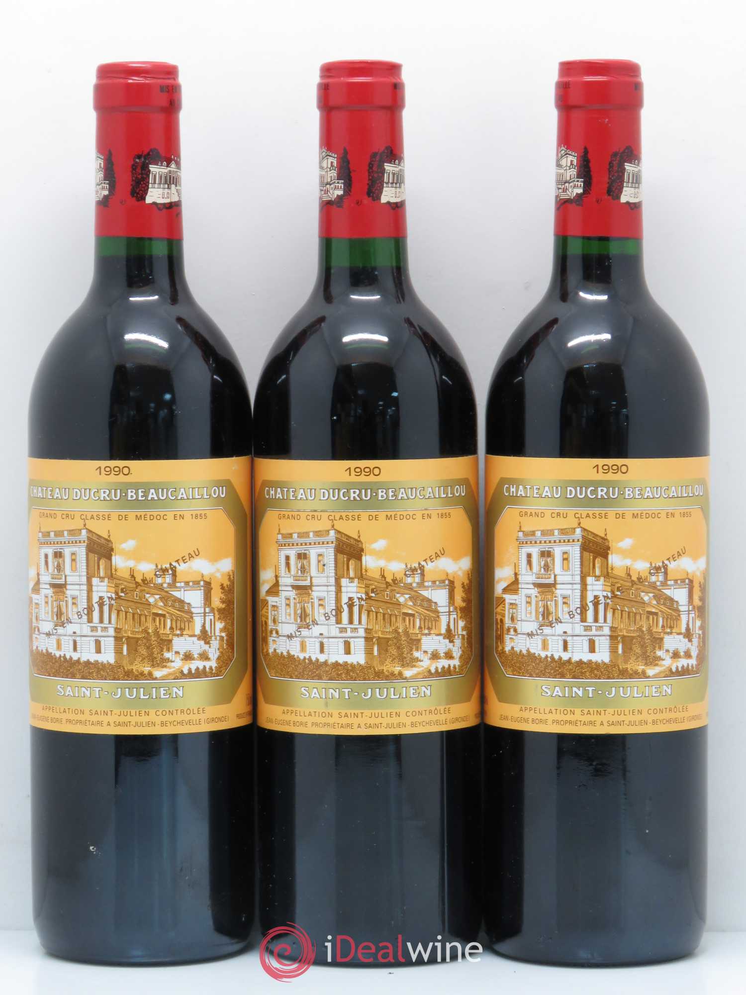 Château Ducru Beaucaillou 2ème Grand Cru Classé 1990 - Lot de 6 bouteilles - 1