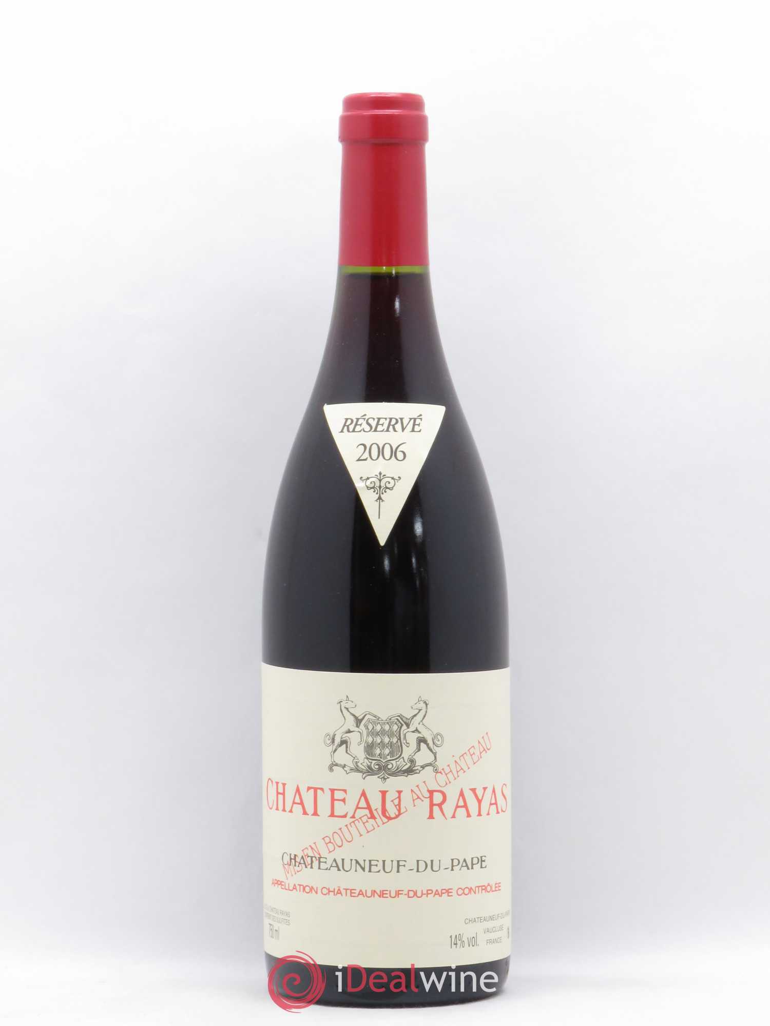 Châteauneuf-du-Pape Château Rayas Emmanuel Reynaud 2006 - Lot de 1 bouteille - 0