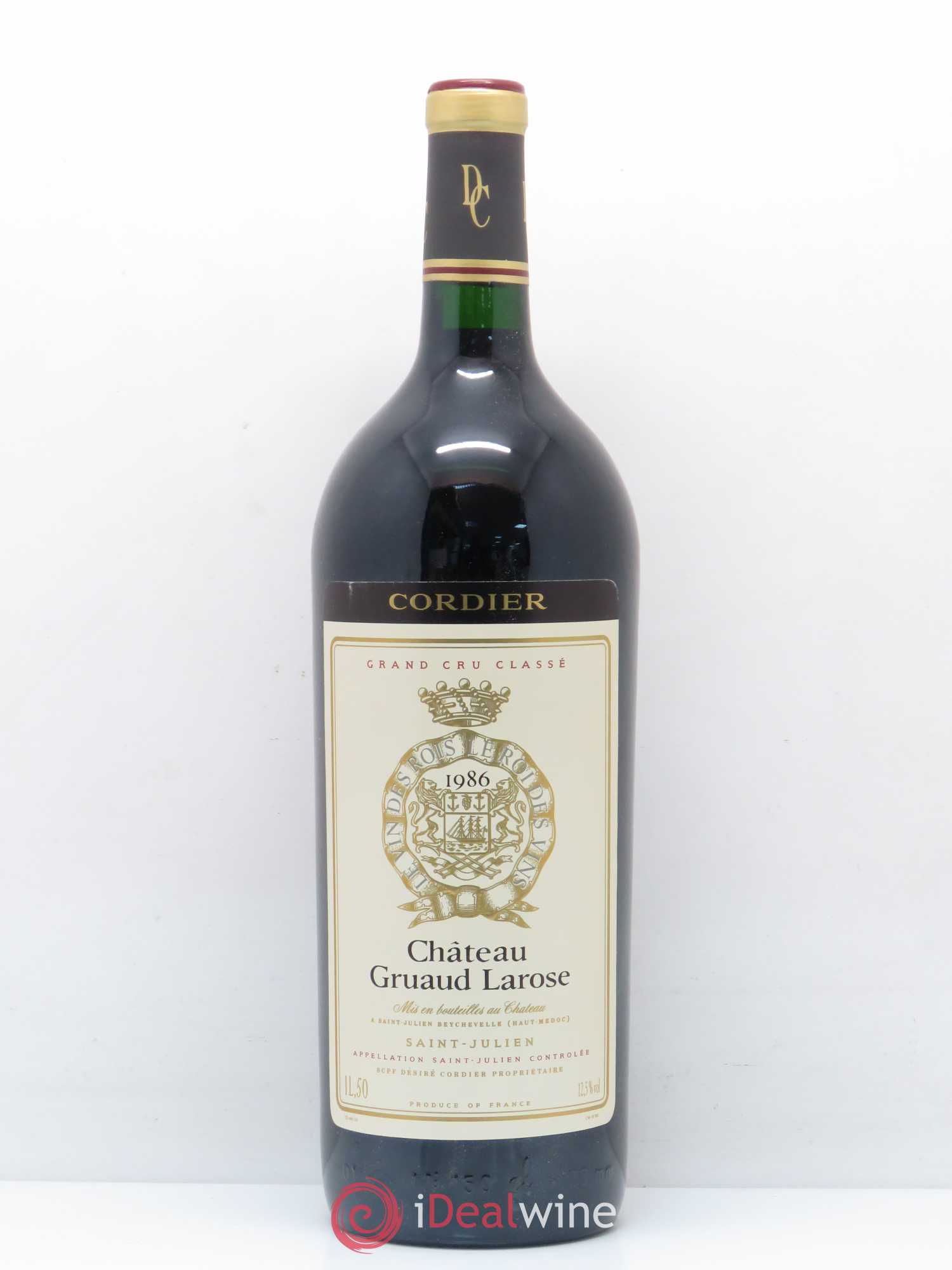 Château Gruaud Larose 2ème Grand Cru Classé 1986 - Lot de 1 magnum - 0
