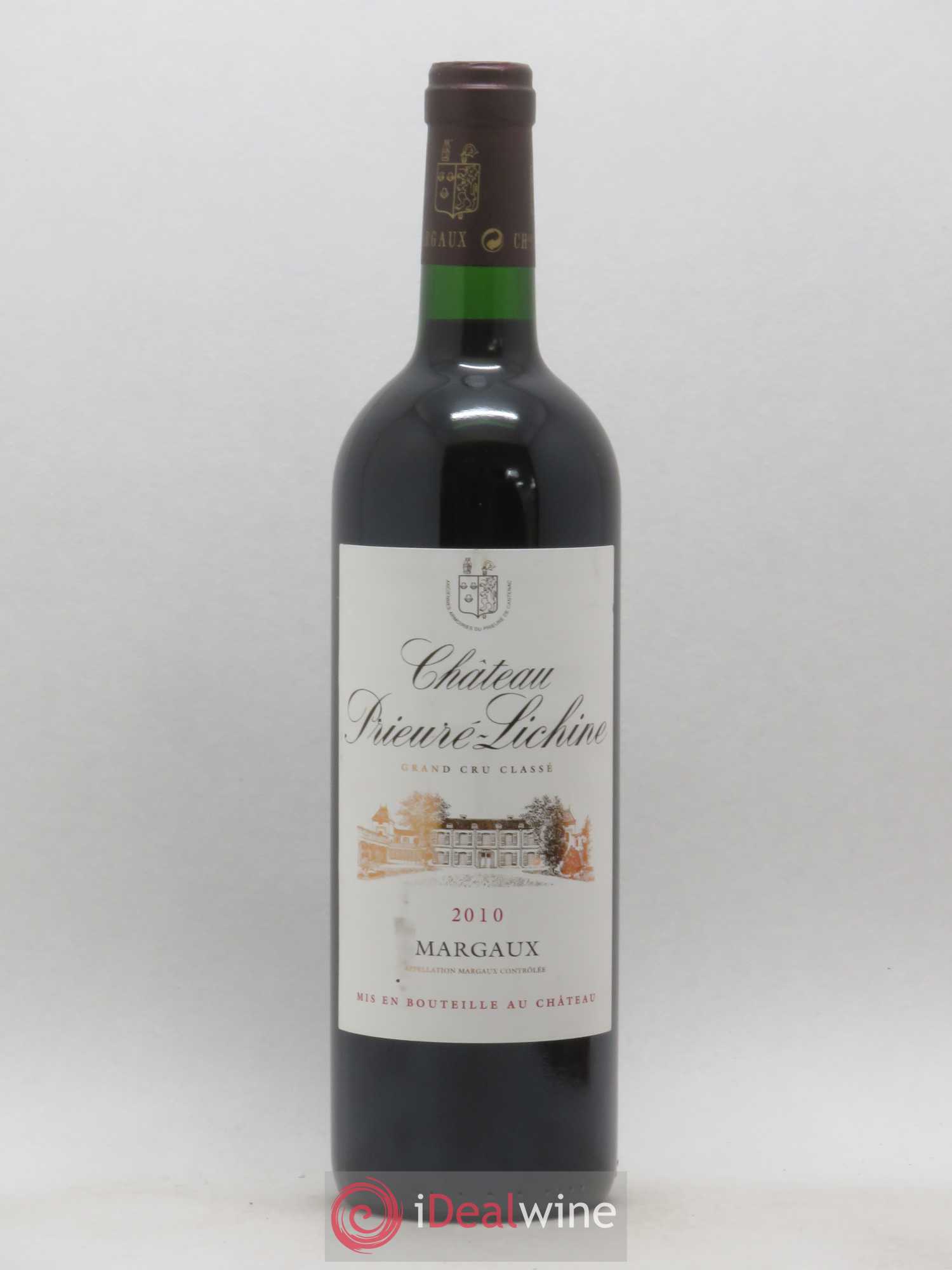 Château Prieuré Lichine 4ème Grand Cru Classé 2010 - Lot de 1 bouteille - 0
