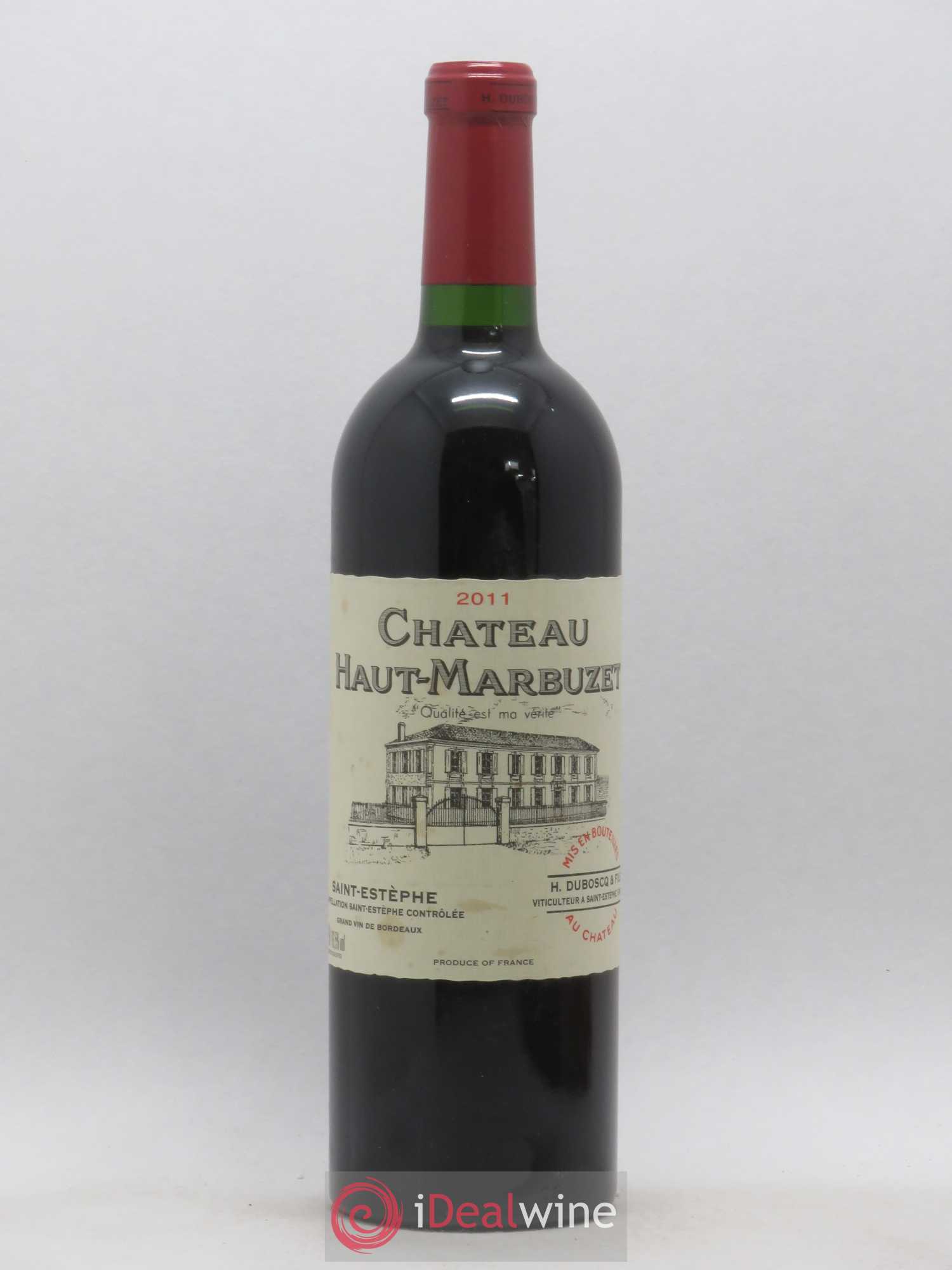 Château Haut Marbuzet 2011 - Lot de 1 bouteille - 0