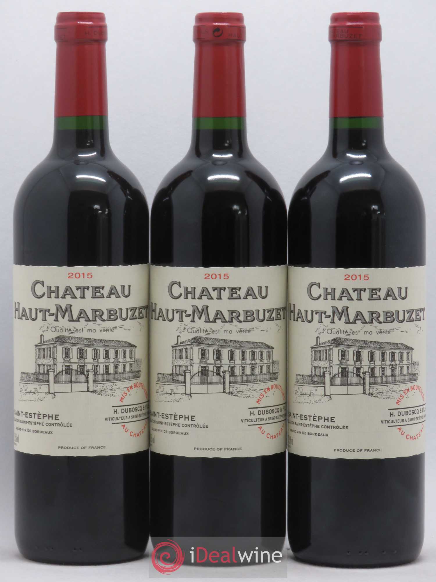 Château Haut Marbuzet 2015 - Lot de 6 bouteilles - 2