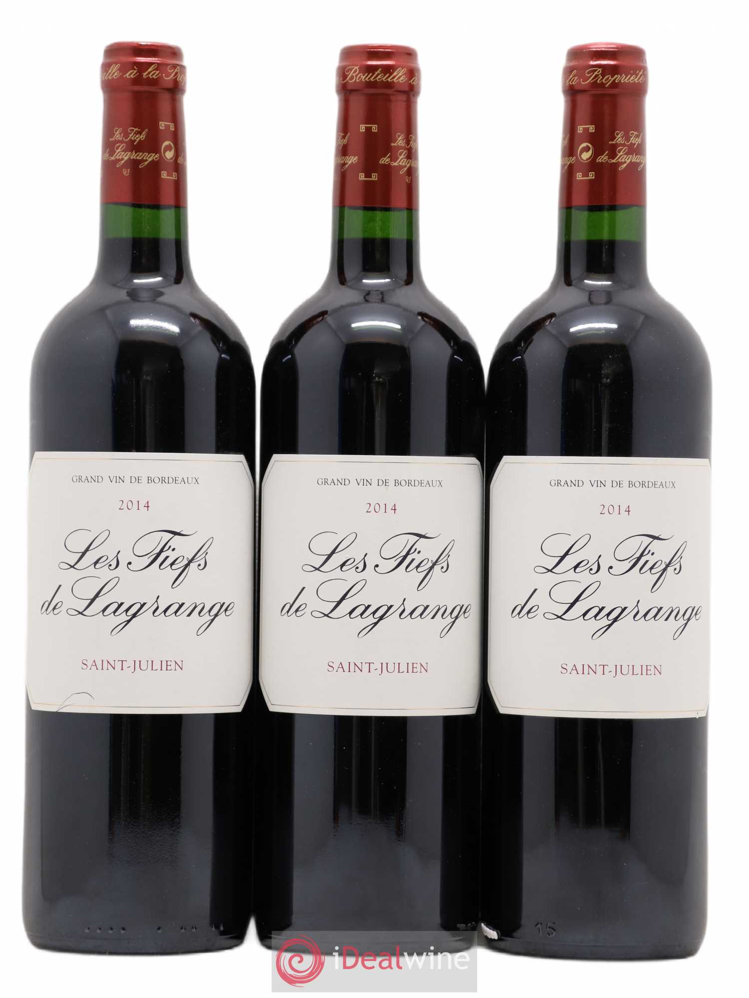 Les Fiefs de Lagrange Second Vin 2014 - Lot de 3 bouteilles - 0