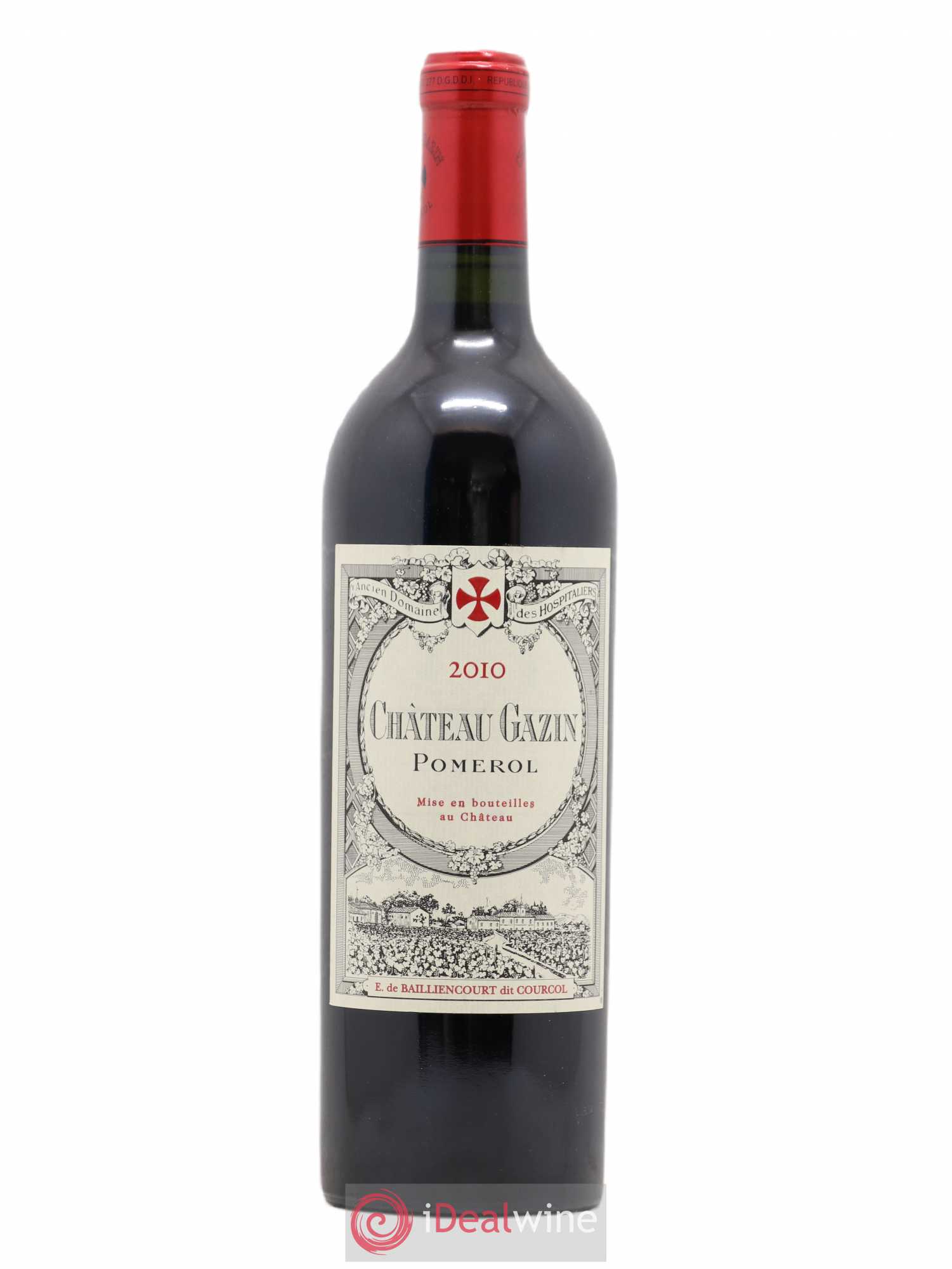Château Gazin 2010 - Lot de 1 bouteille - 0
