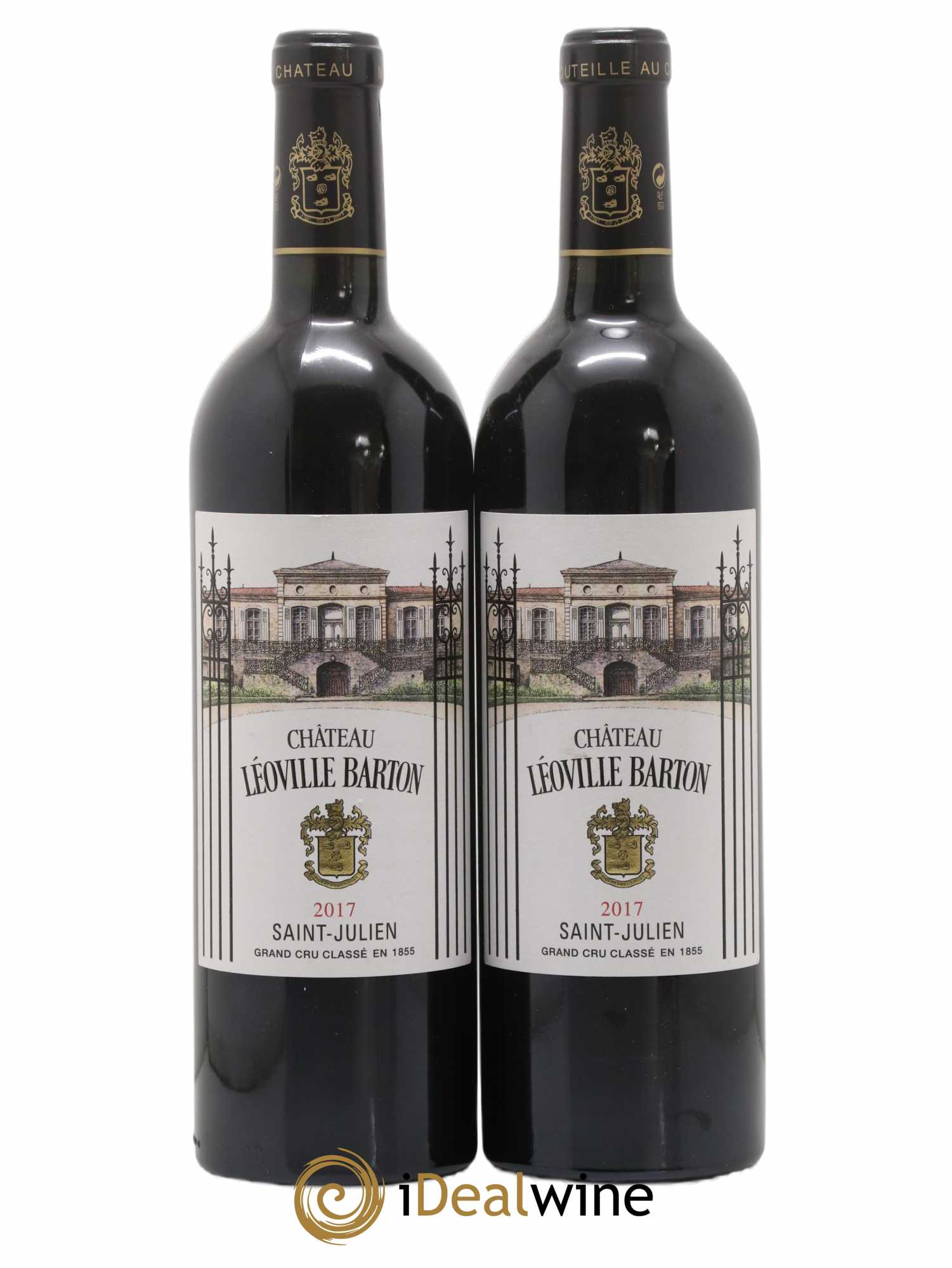 Château Léoville Barton 2ème Grand Cru Classé 2017 - Lot de 2 bouteilles - 0