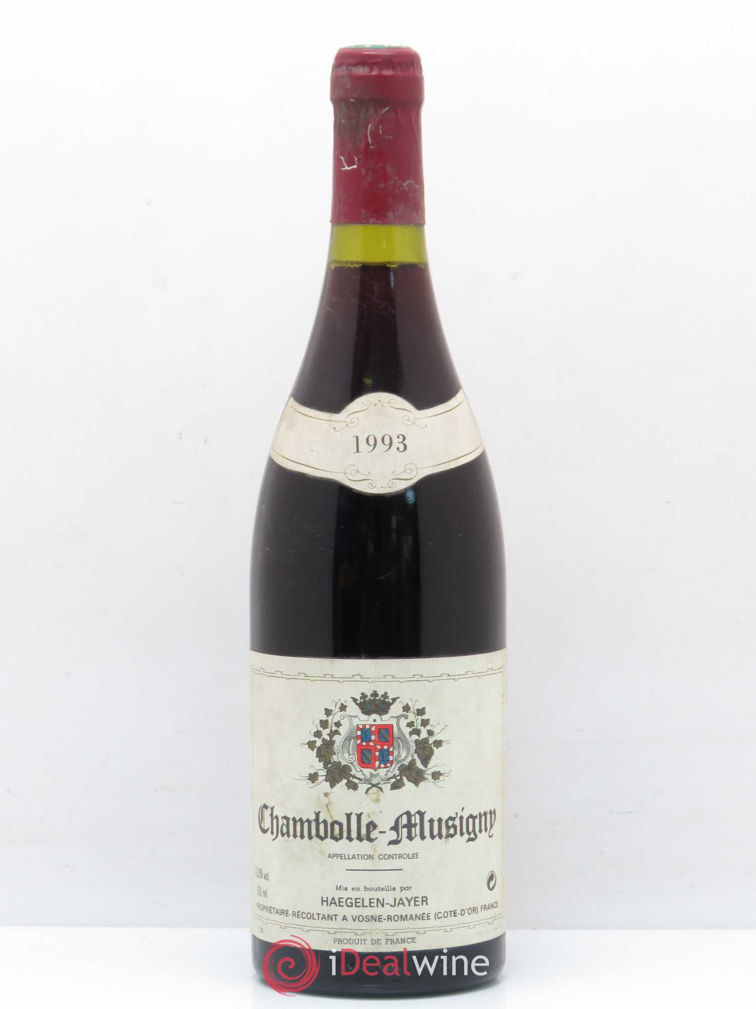 Chambolle-Musigny Haegelen Jayer 1993 - Posten von 1 Flasche - 0