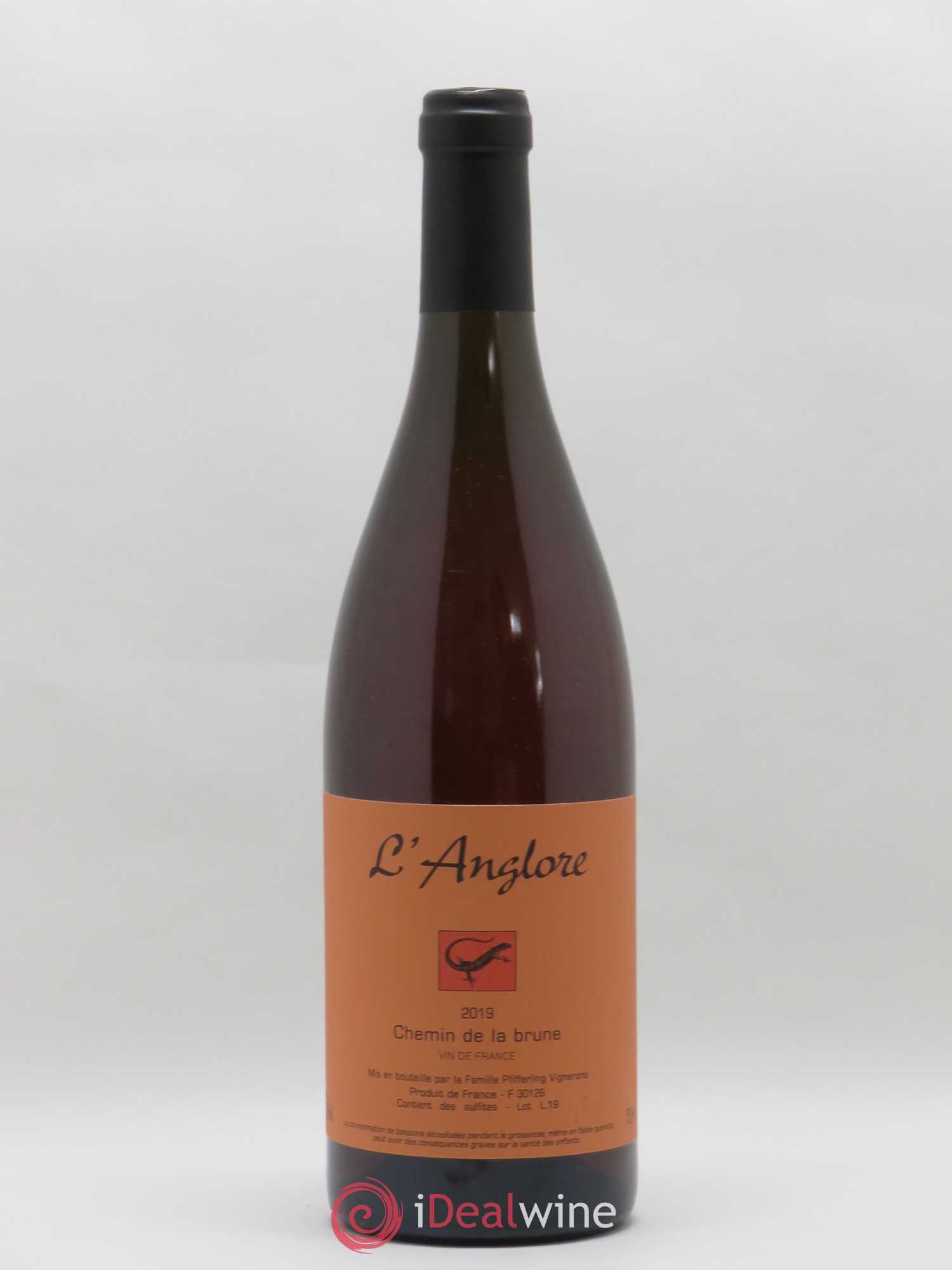 Vin de France Chemin de la brune L'Anglore 2019 - Lot de 1 bouteille - 0