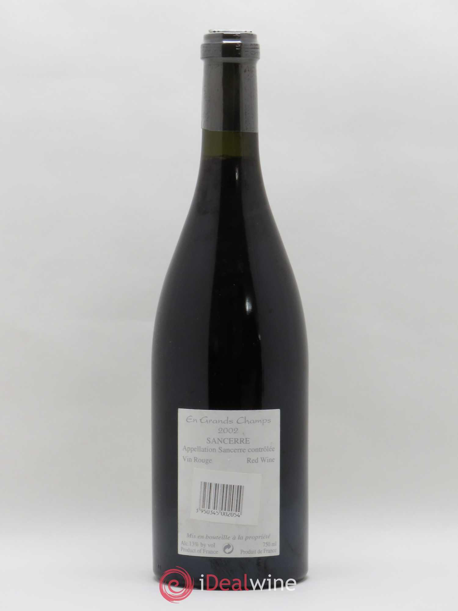 Sancerre En Grands Champs Alphonse Mellot 2002 - Lot de 1 bouteille - 1