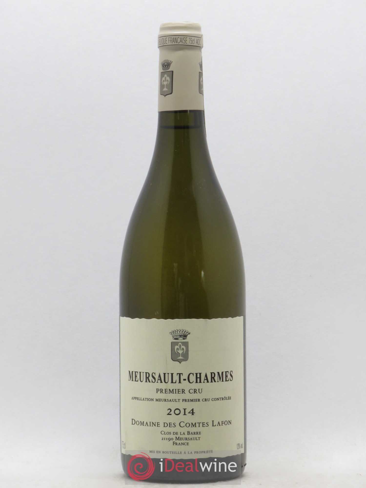 Meursault 1er Cru Charmes Comtes Lafon (Domaine des) 2014 - Lot de 1 bouteille - 0